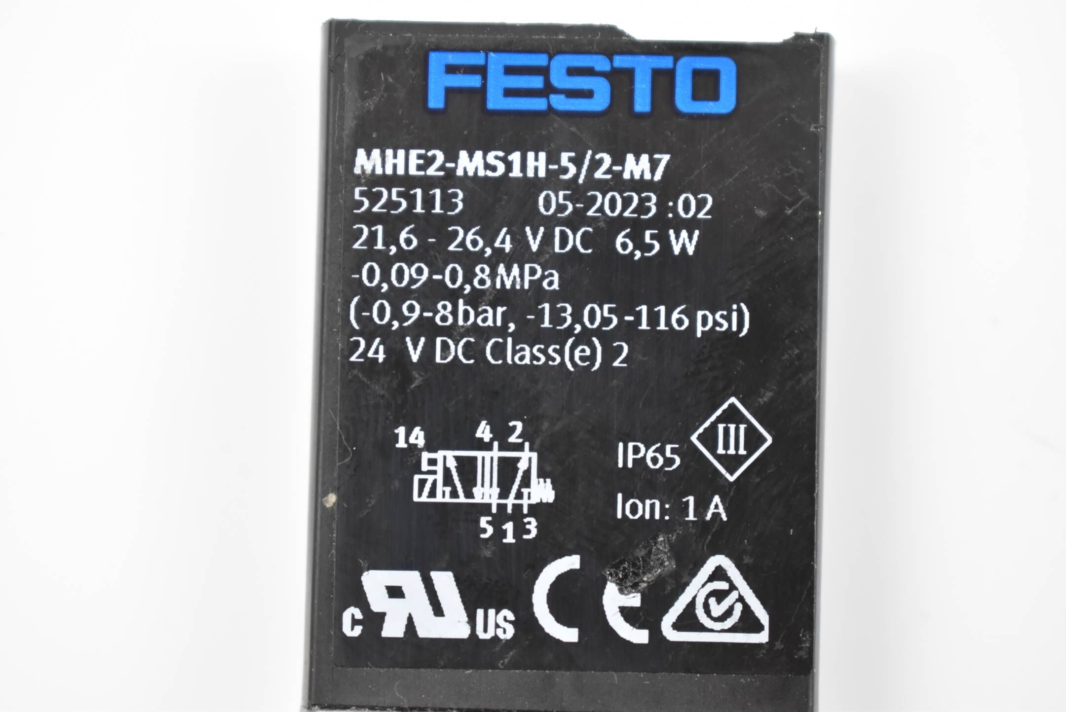 Festo Magnetventil MHE2-MS1H-5/2-M7 ( 525113 )