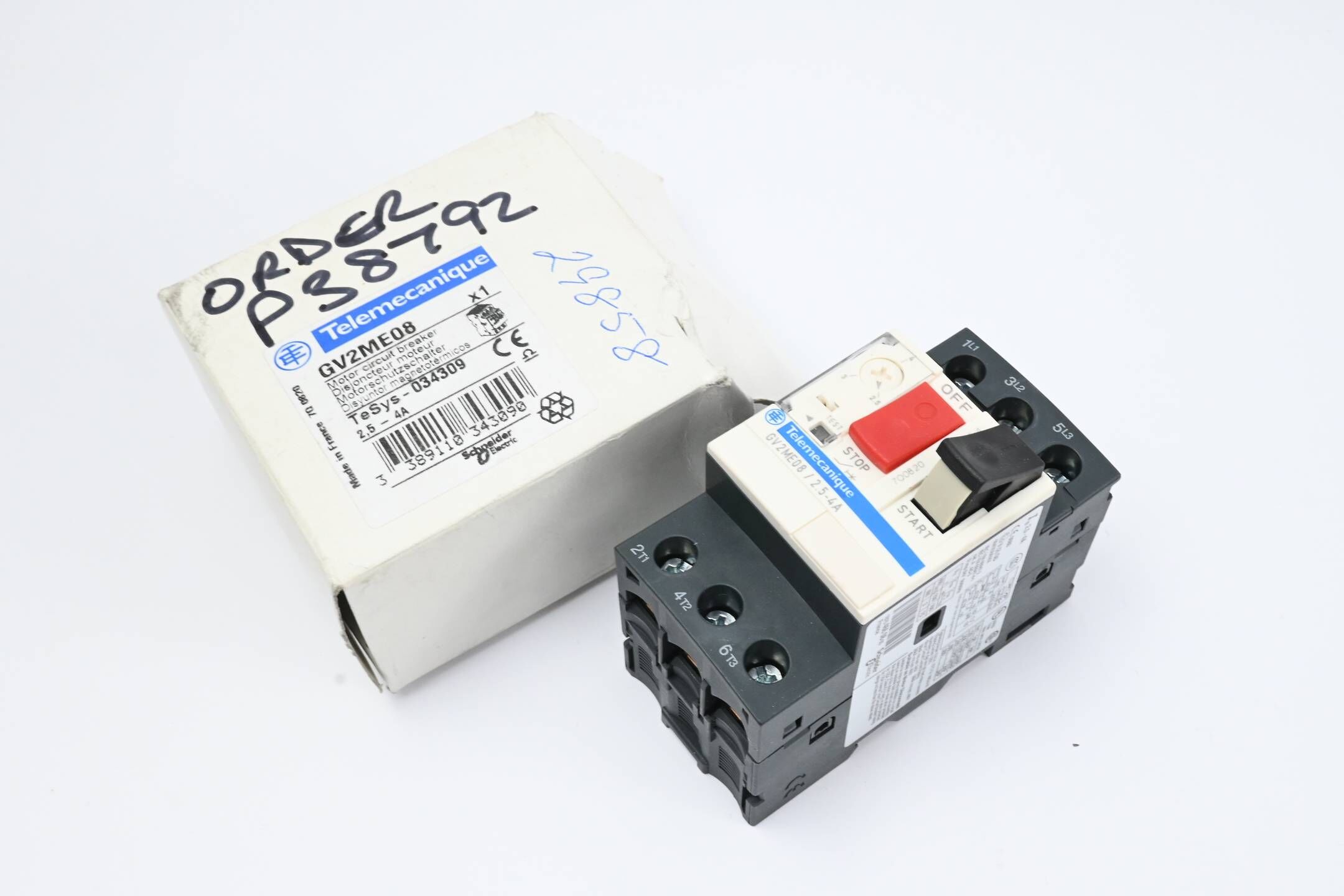 Telemecanique Motorschutzschalter GV2ME08 