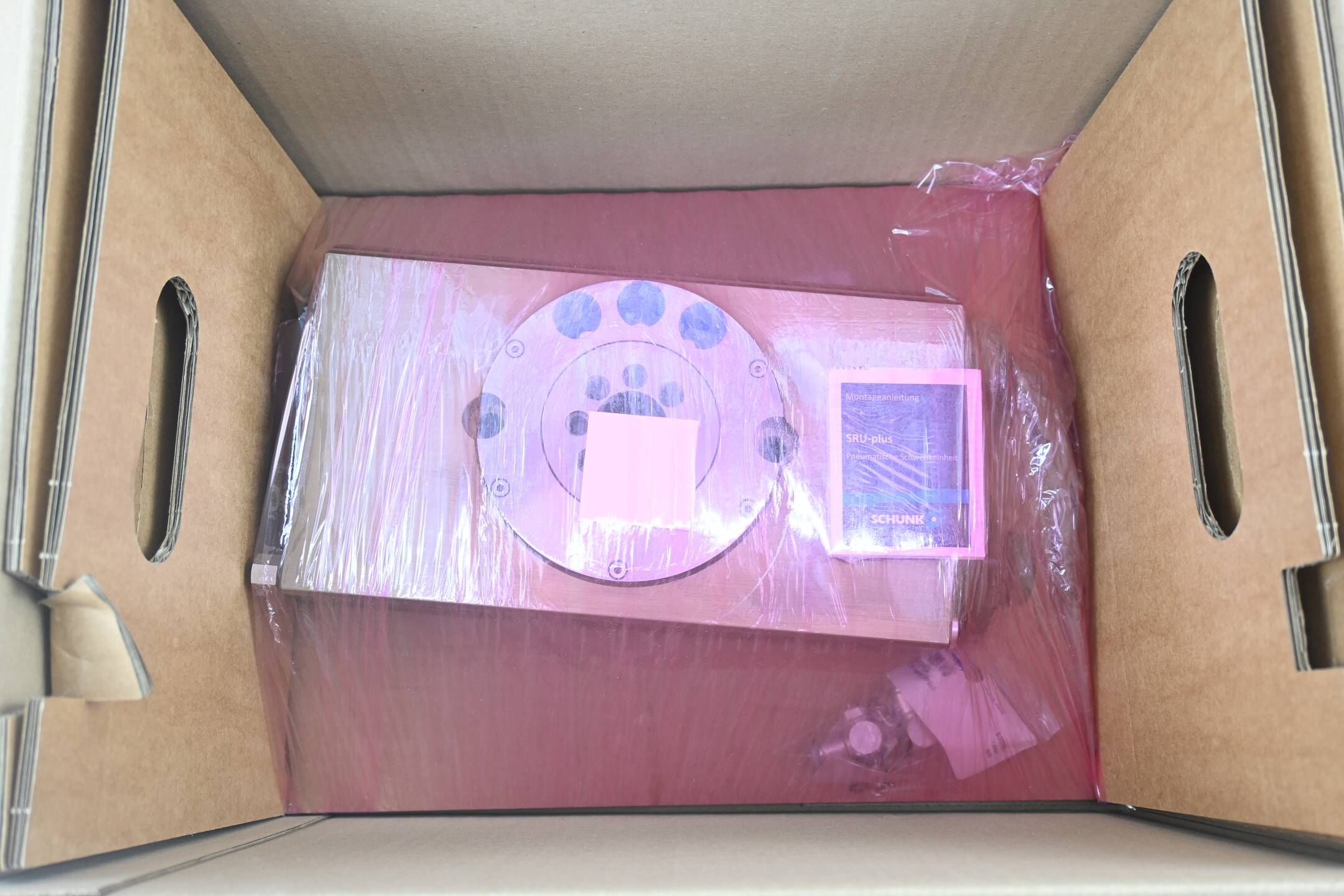 Schunk pneumatische Universalschwenkeinheit SRU+50-W-180-3 ( 0362620 )