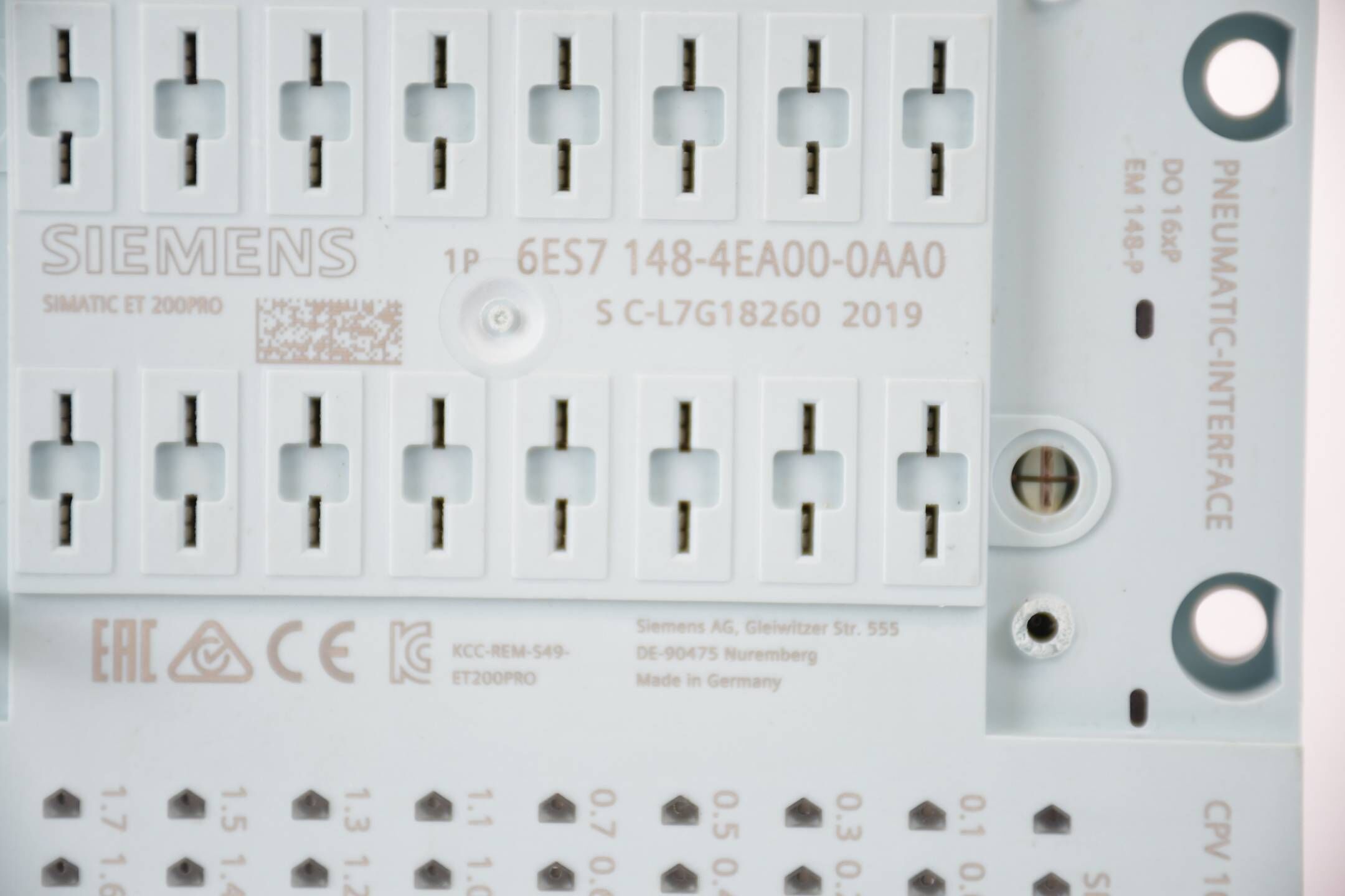 Siemens siamtic DP ET200Pro Pneumatik 6ES7 148-4EA00-0AA0 ( 6ES7148-4EA00-0AA0 )