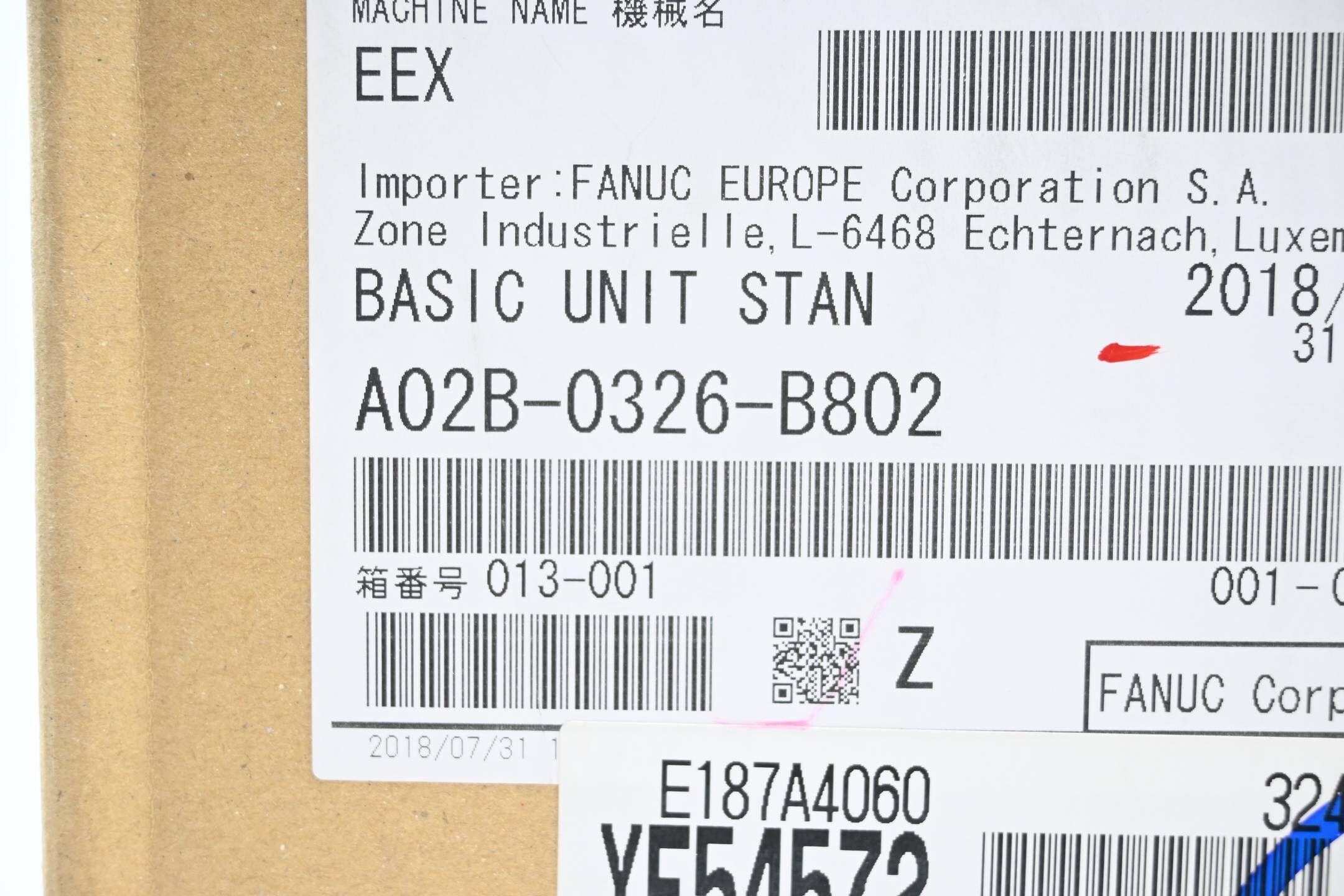 Fanuc Base Unit 31I-B5 A02B-0326-B802