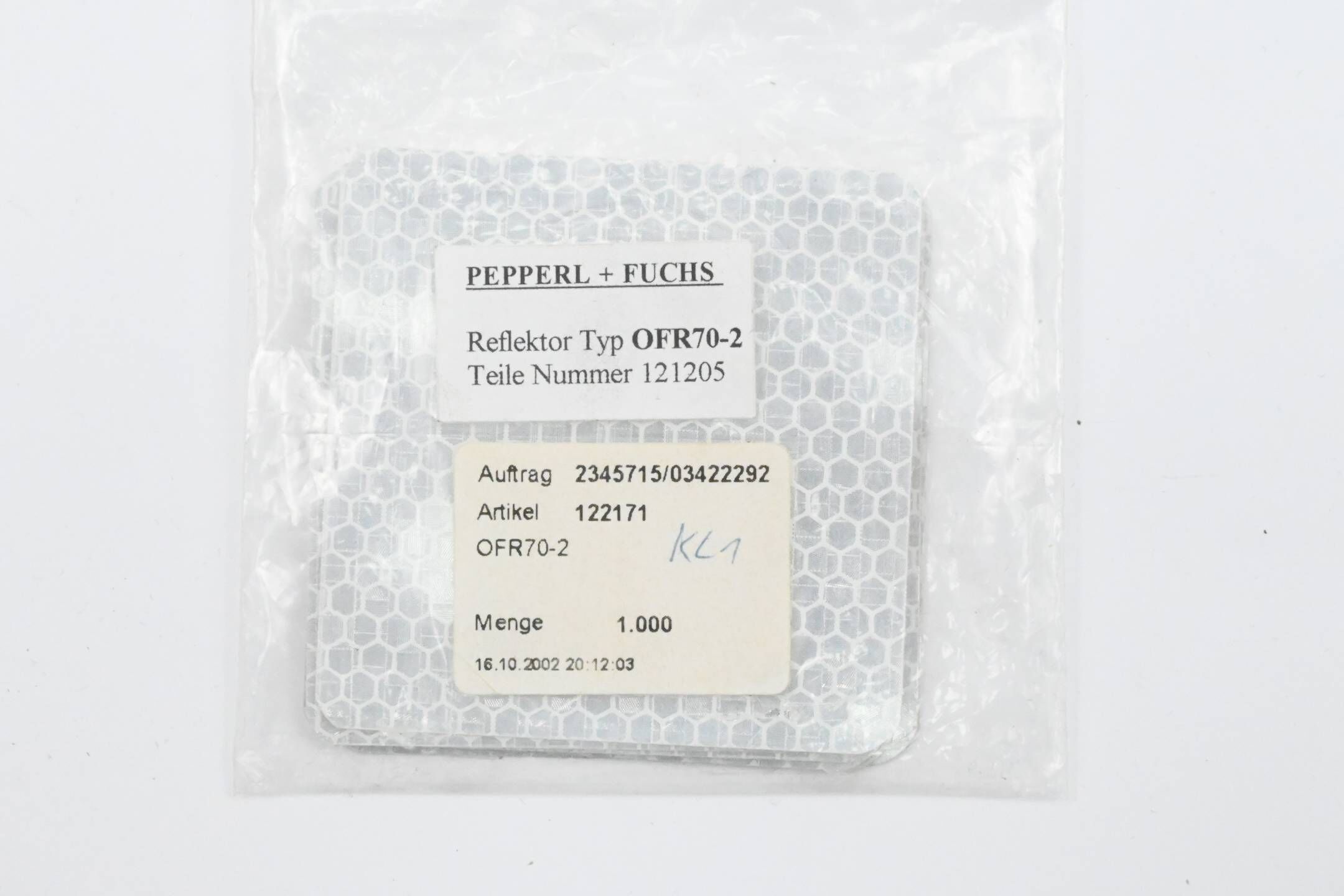 Pepperl + Fuchs Folienreflektor OFR70-2 ( 122171 )