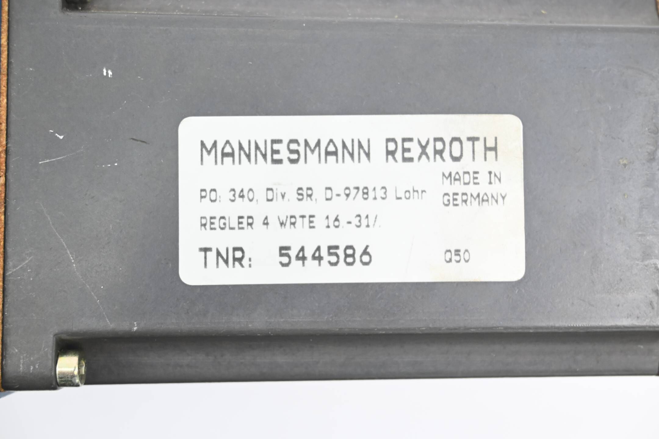 Rexroth 4WRTE 16 E125L-32/6BG24EZ31/M + 4WRTE 10/16/25-32/M inkl. 4WRTE 16-31/.