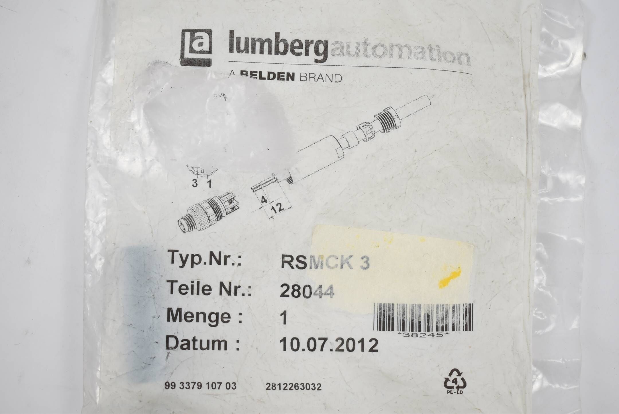 Lumberg Steckverbinder RSMCK 3 ( 28044 )