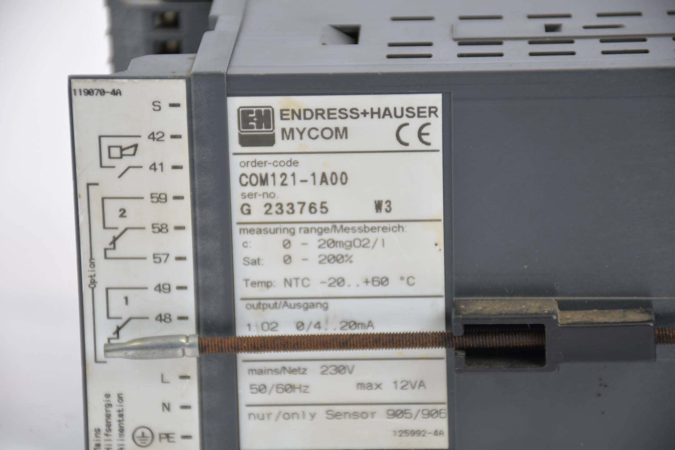 Endress + Hauser E+H Mycom COM 121 ( COM121-1A00 )