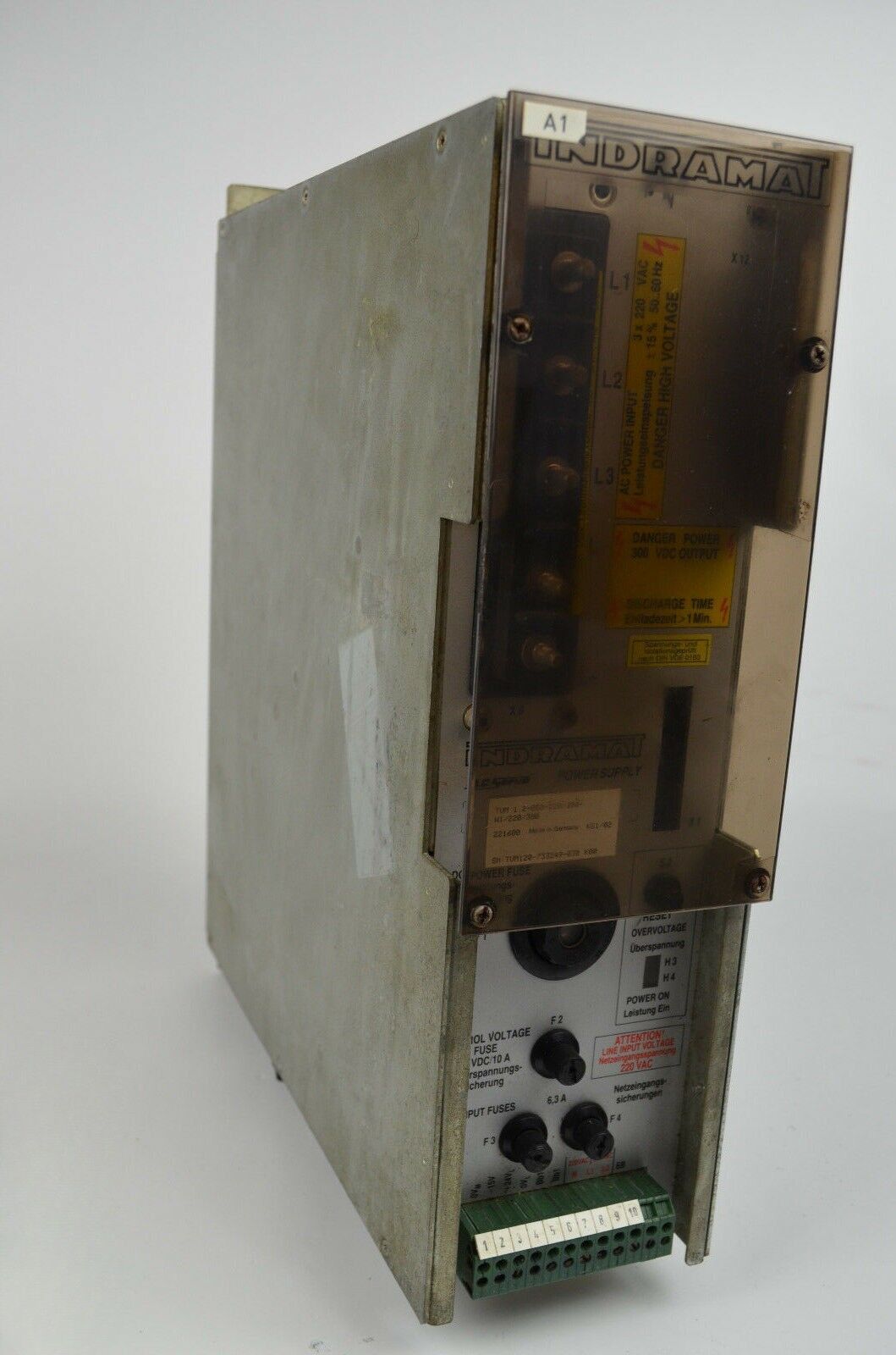 Indramat A.C.Servo Power Supply TVM 1.2-050-220/300-W1/220/380