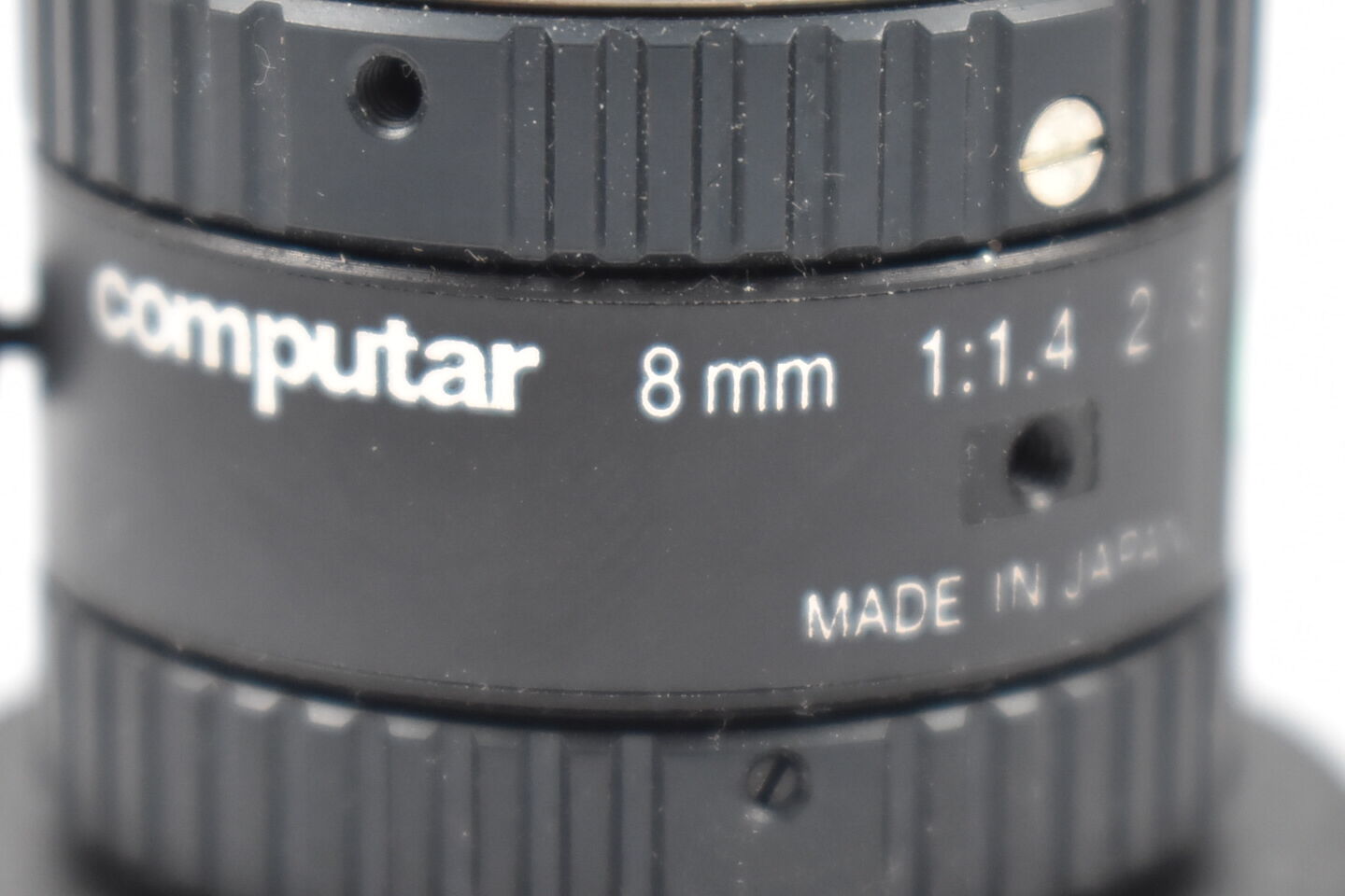 Computar Objektiv 8 mm ( 1:1.4 2/3 ) + Heliopan UV Filter Nr. 284 ( 40.5/30.5 )