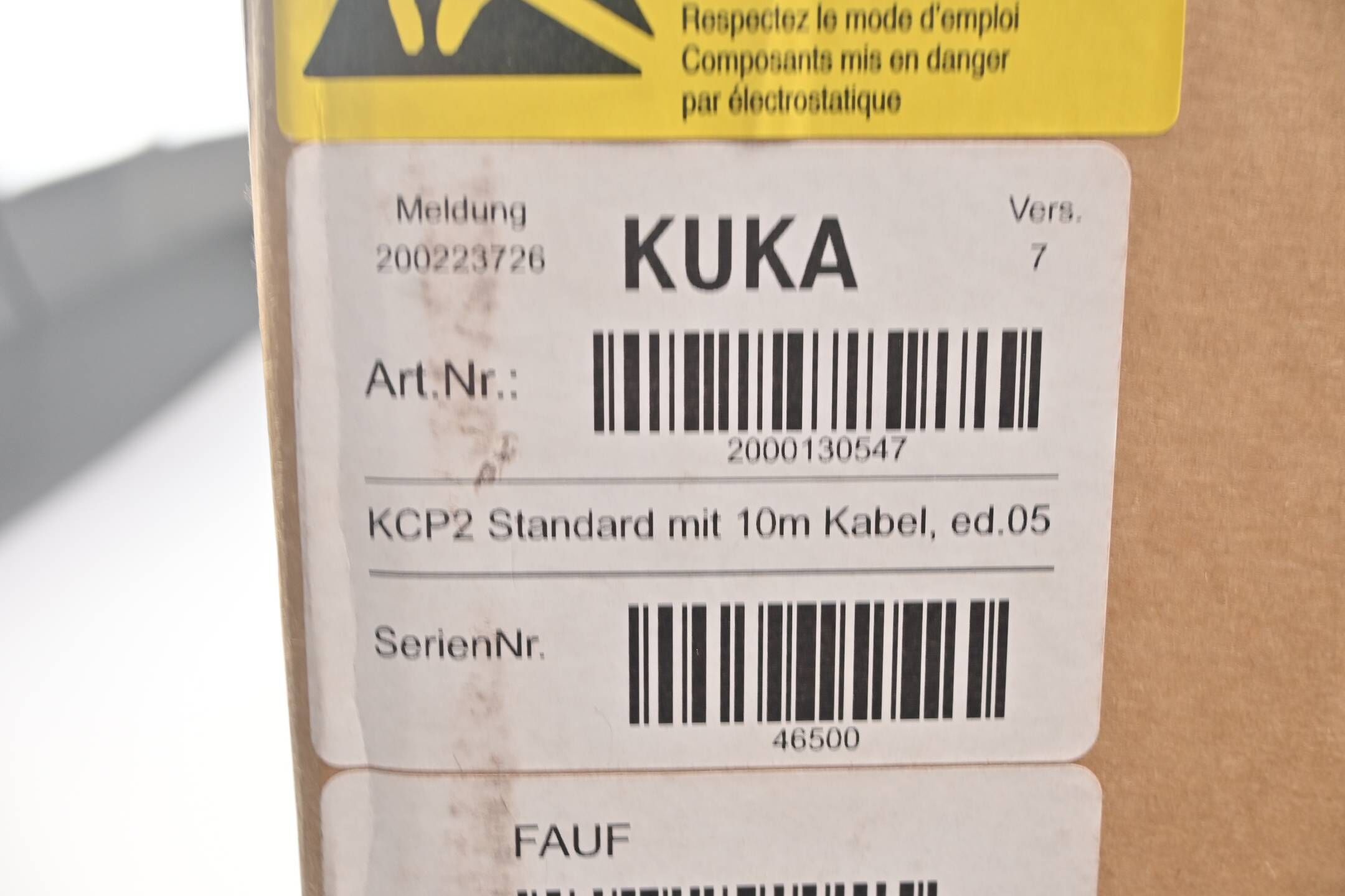 KUKA Roboter Bedienpanel KCP2 00-130-547 Ver. 7