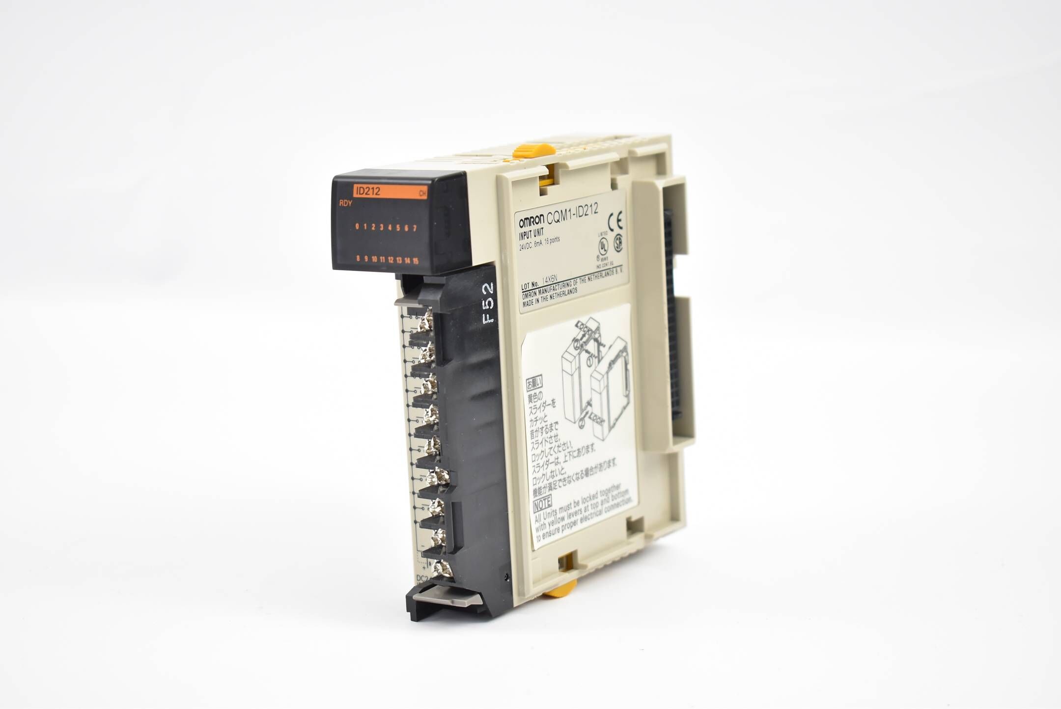 Omron ID212 Eingabeeinheit 24VDC 6mA 16PPoints CQM1-ID212