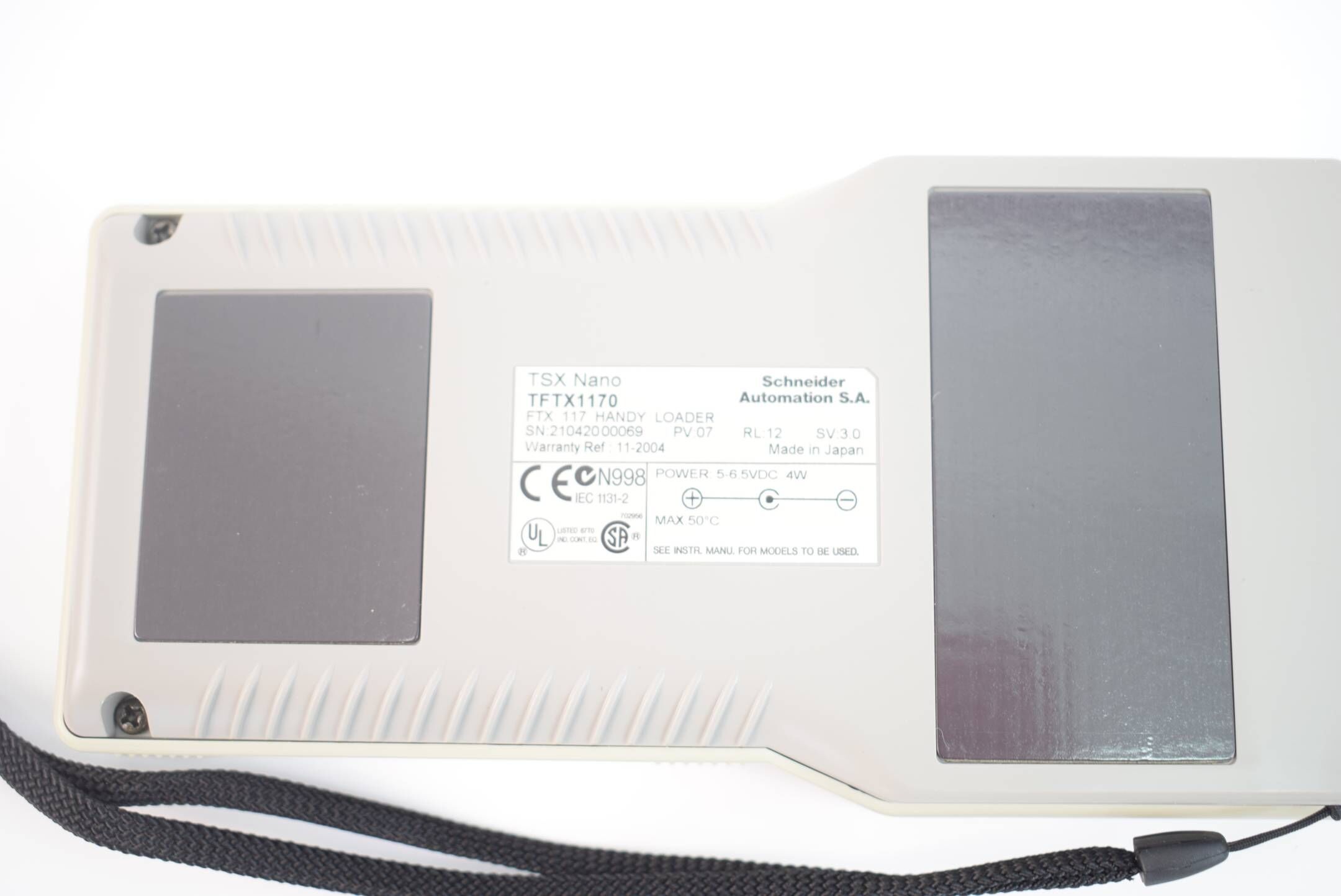 Schneider Automation TSX Nano Handy Loader TFTX1170