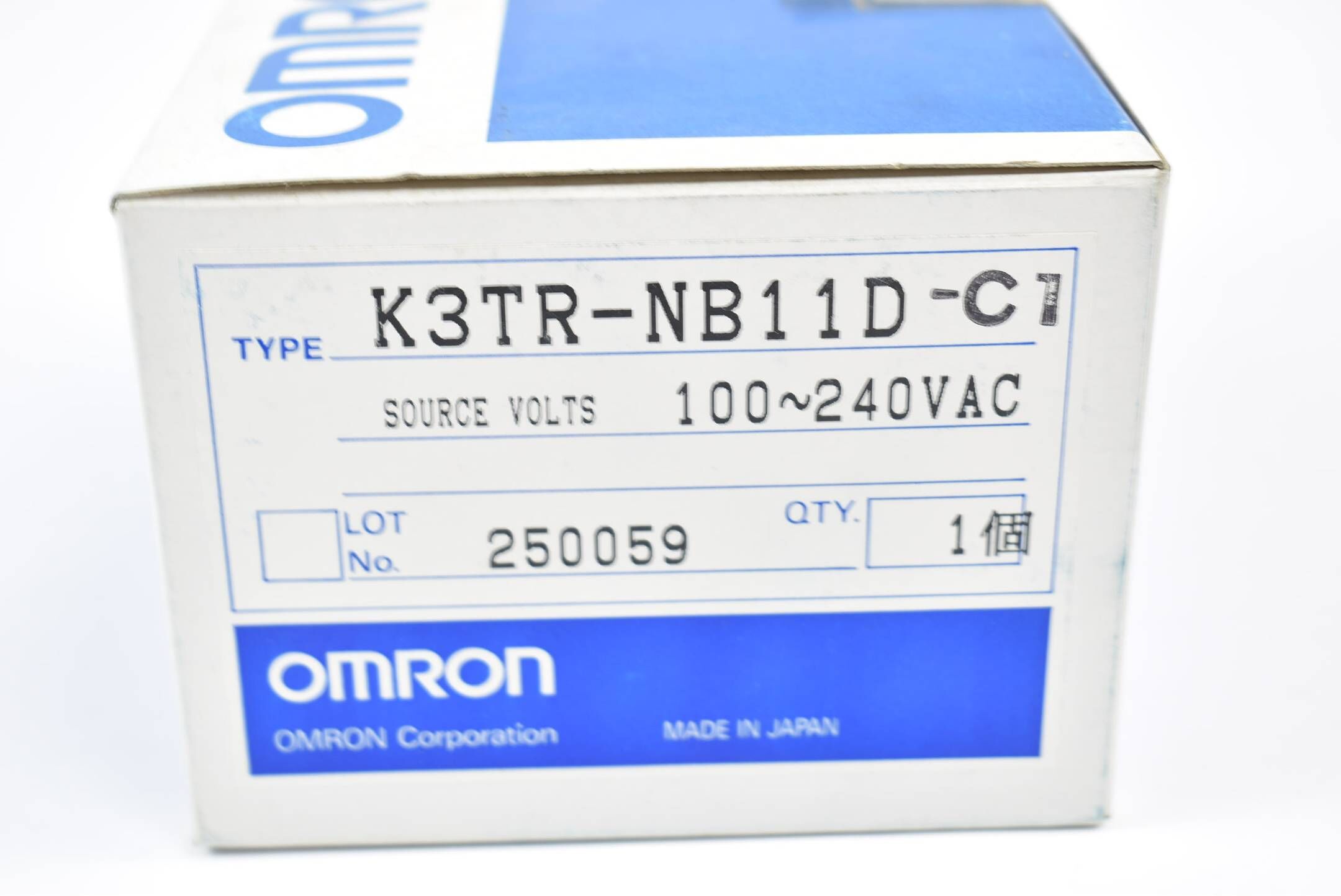 Omron Rotation/Pulse Intelligent Signal Processor K3TR-NB11D-C1 ( 110-240 VAC )