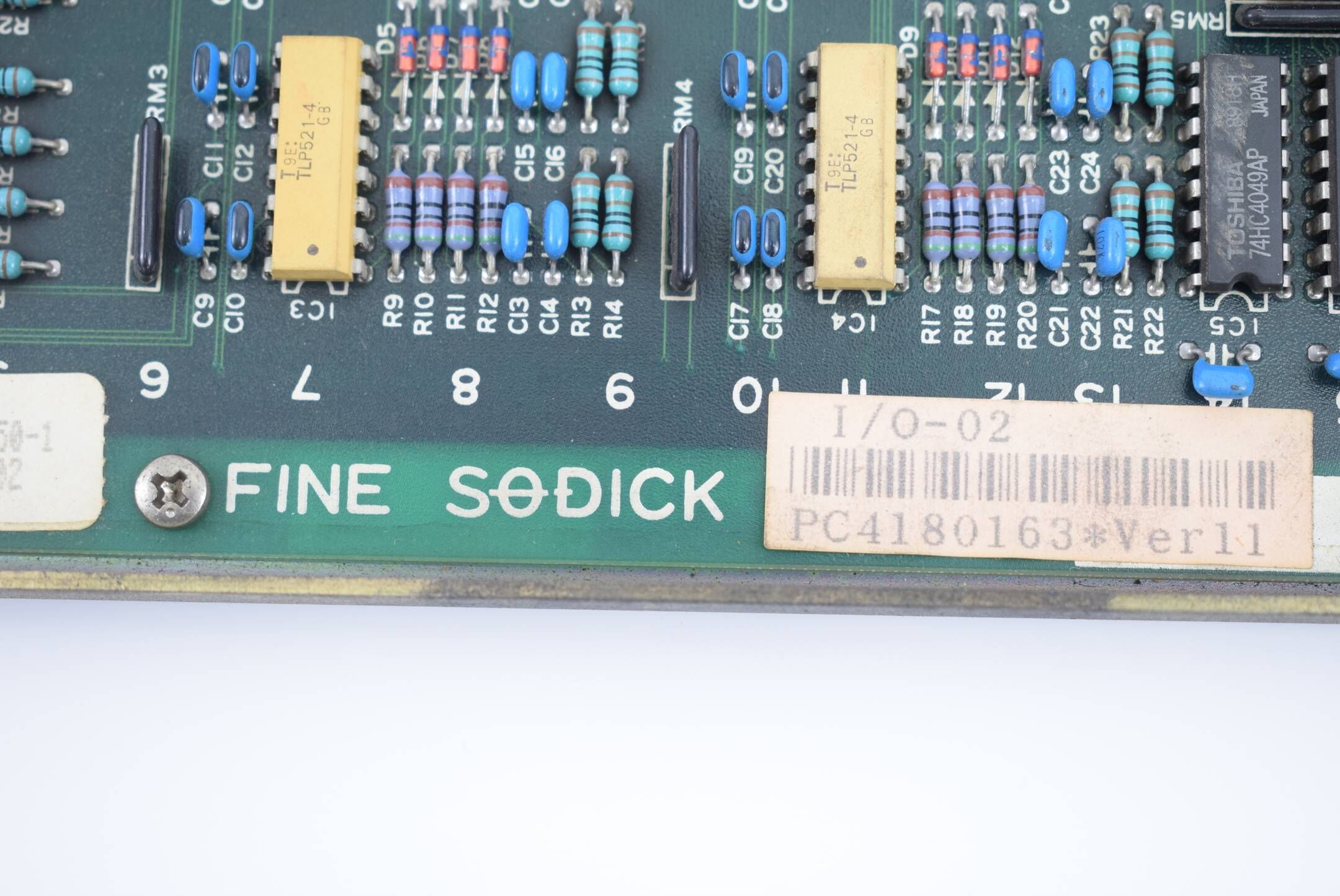 Fine Sodick Platine 5000 High Speed Counter ( PC4180163 )