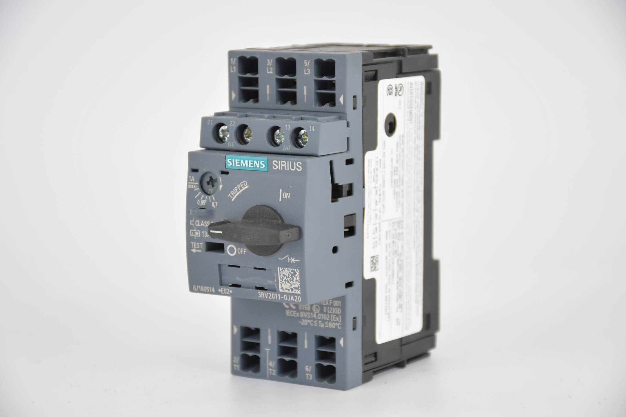 Siemens Sirius Leistungsschalter 3RV2011-0JA20 ( 3RV2011-0JA20 )
