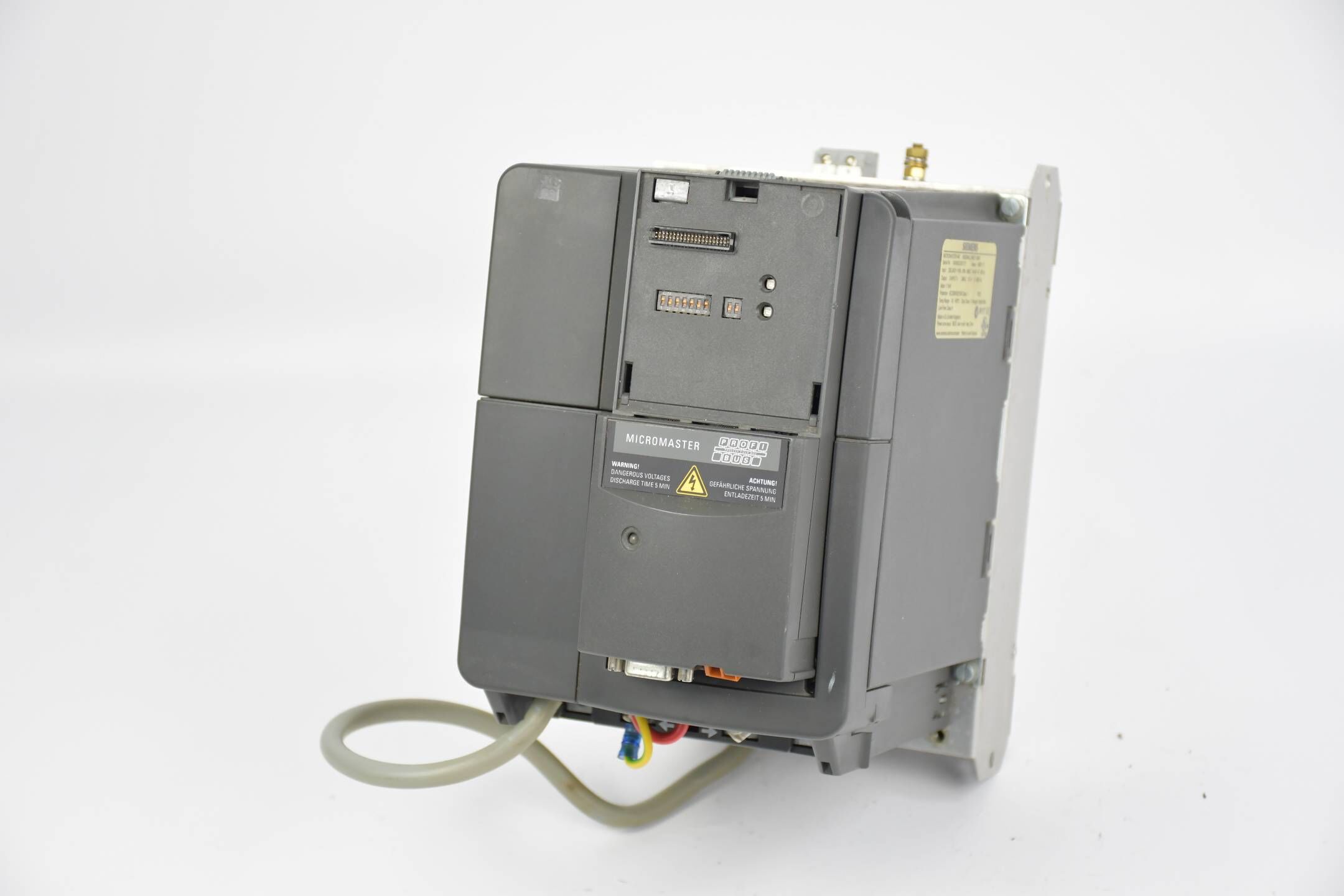 Siemens Micromaster 440 6SE6440-2AB21-1AB0 E A06/1.17 inkl. Kommutierungsdrossel