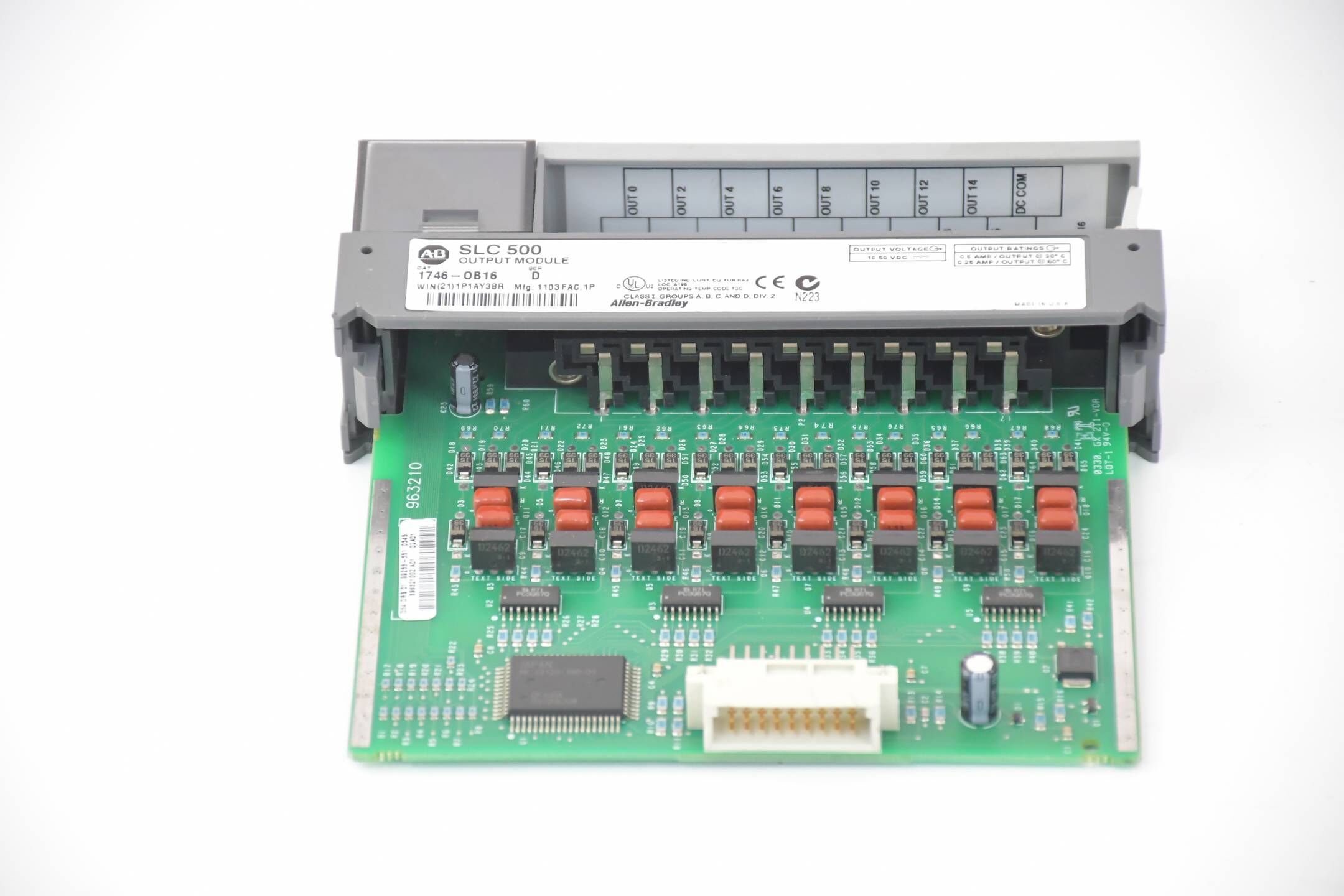 Allen-Bradley SLC500 Ausgangsmodul 1746-0B16