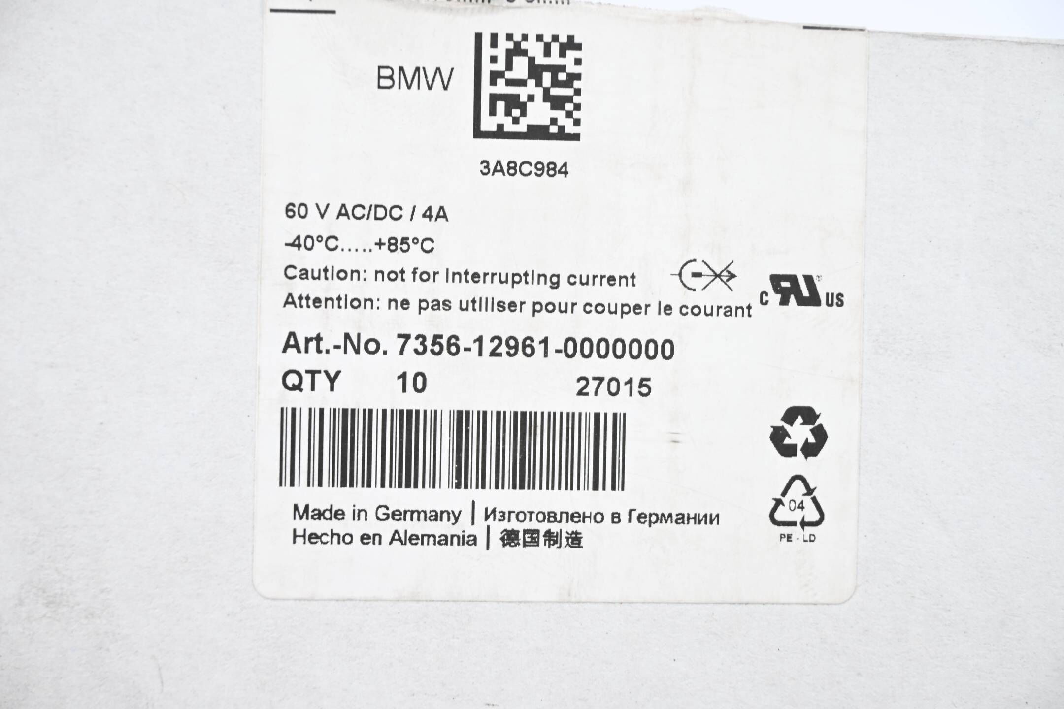 Murr Elektronik 10 Stück M12-Steckverbinder ( 7356-12961-0000000 )