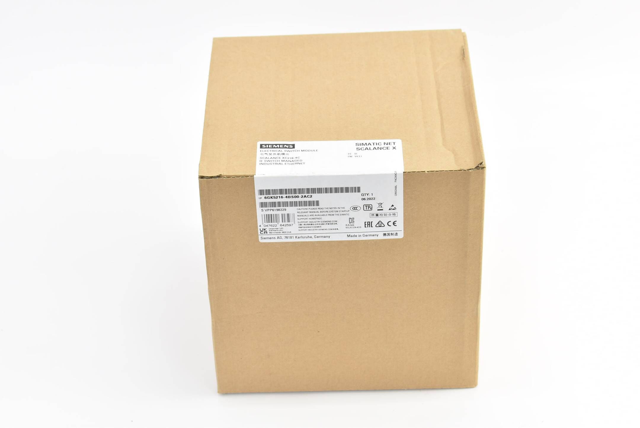 Siemens Simatic Net Scalance X 6GK5216-4BS00-2AC2 ( 6GK5216-4BS00-2AC2 ) E1