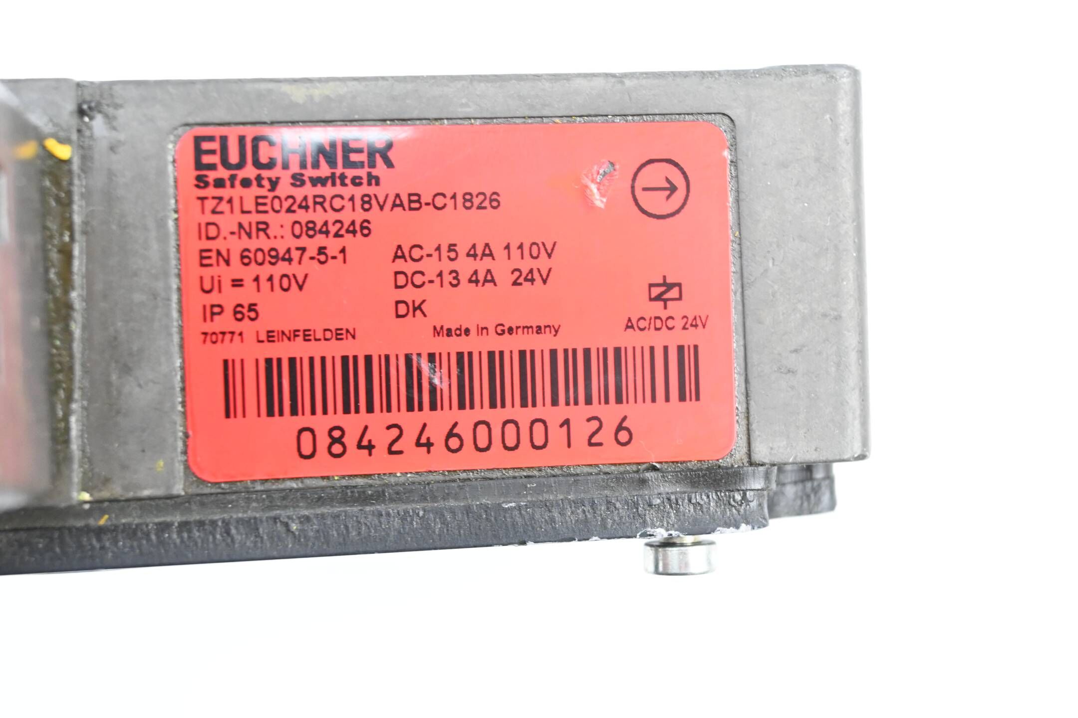Euchner Sicherheitsschalter TZ1LE024RC18VAB-C1826 ( 084246 )
