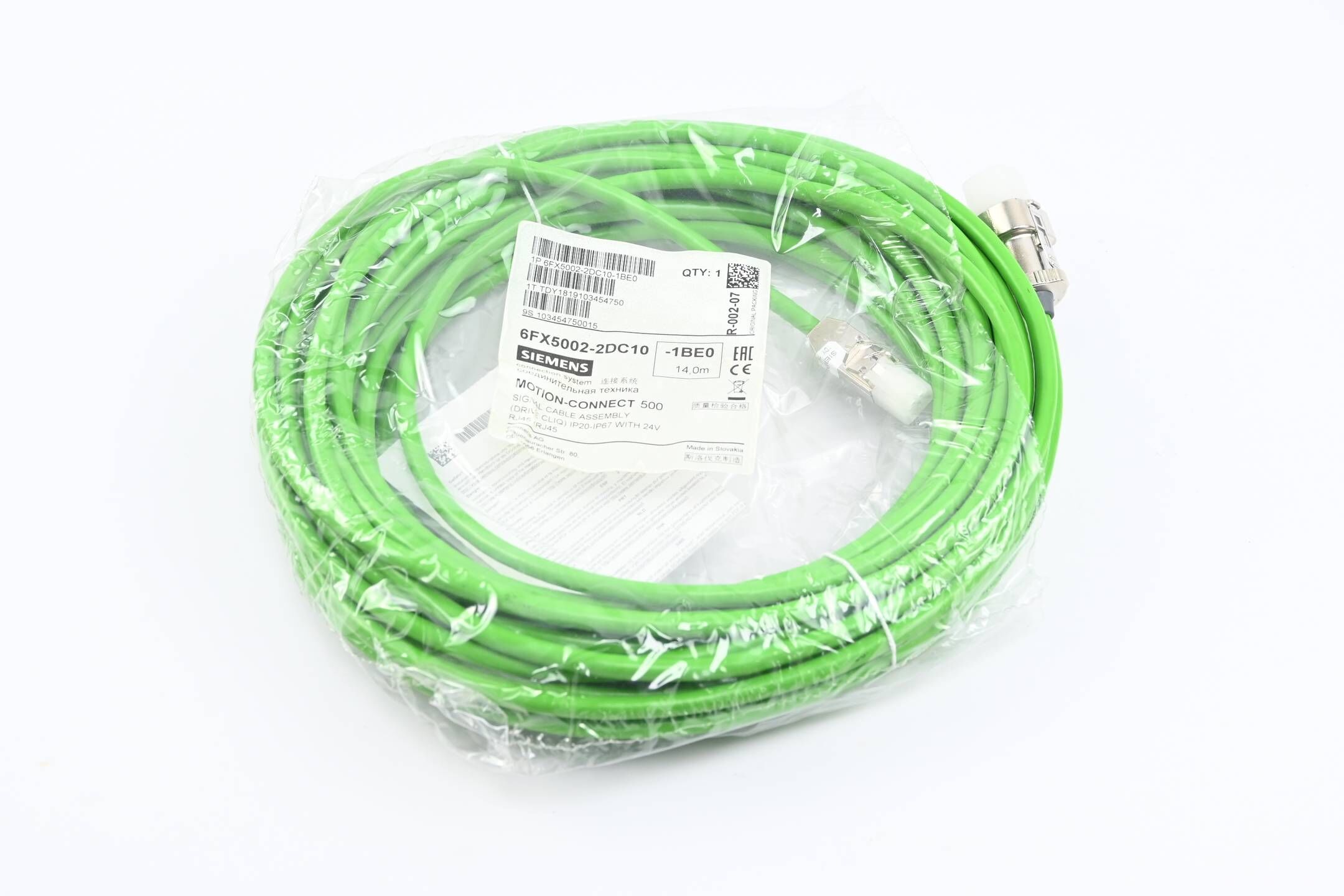 Siemens Signalleitung 14,0m 6FX5002-2DC10-1BE0 ( 6FX5 002-2DC10-1BE0 )