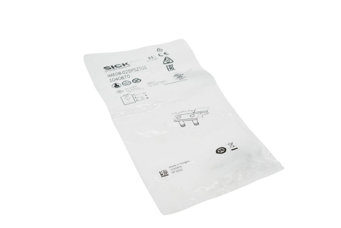 SICK Induktiver Näherungssensor IME08-02BPSZT02 ( 1040870 )