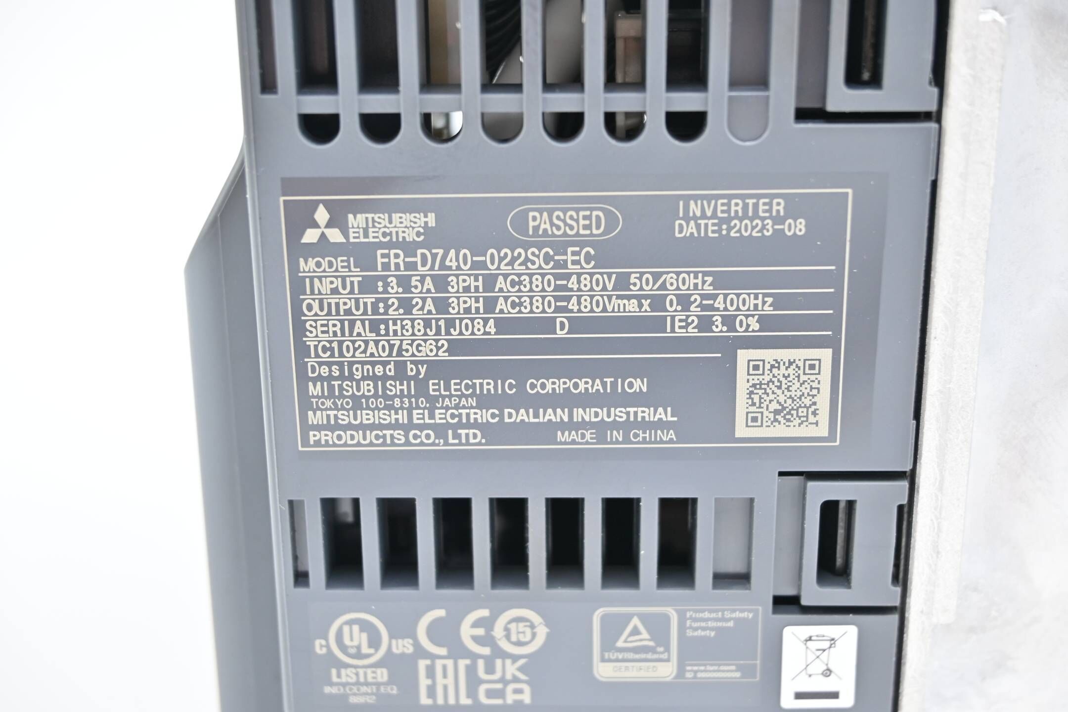 Mitsubishi Frequenzumrichter FR-D740-022SC-EC
