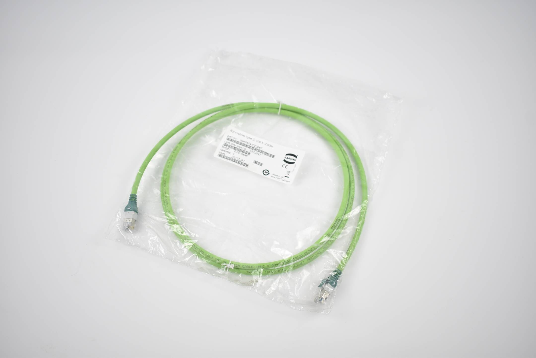 Harting RJI Profinet Type C Cat5 3579647 ( 09474747020267 ) 2,00m