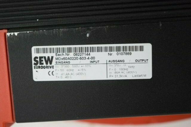 SEW Eurodrive Movidrive MCH42A0220-503-4-0T ( MCH42A0220-503-4-OT )