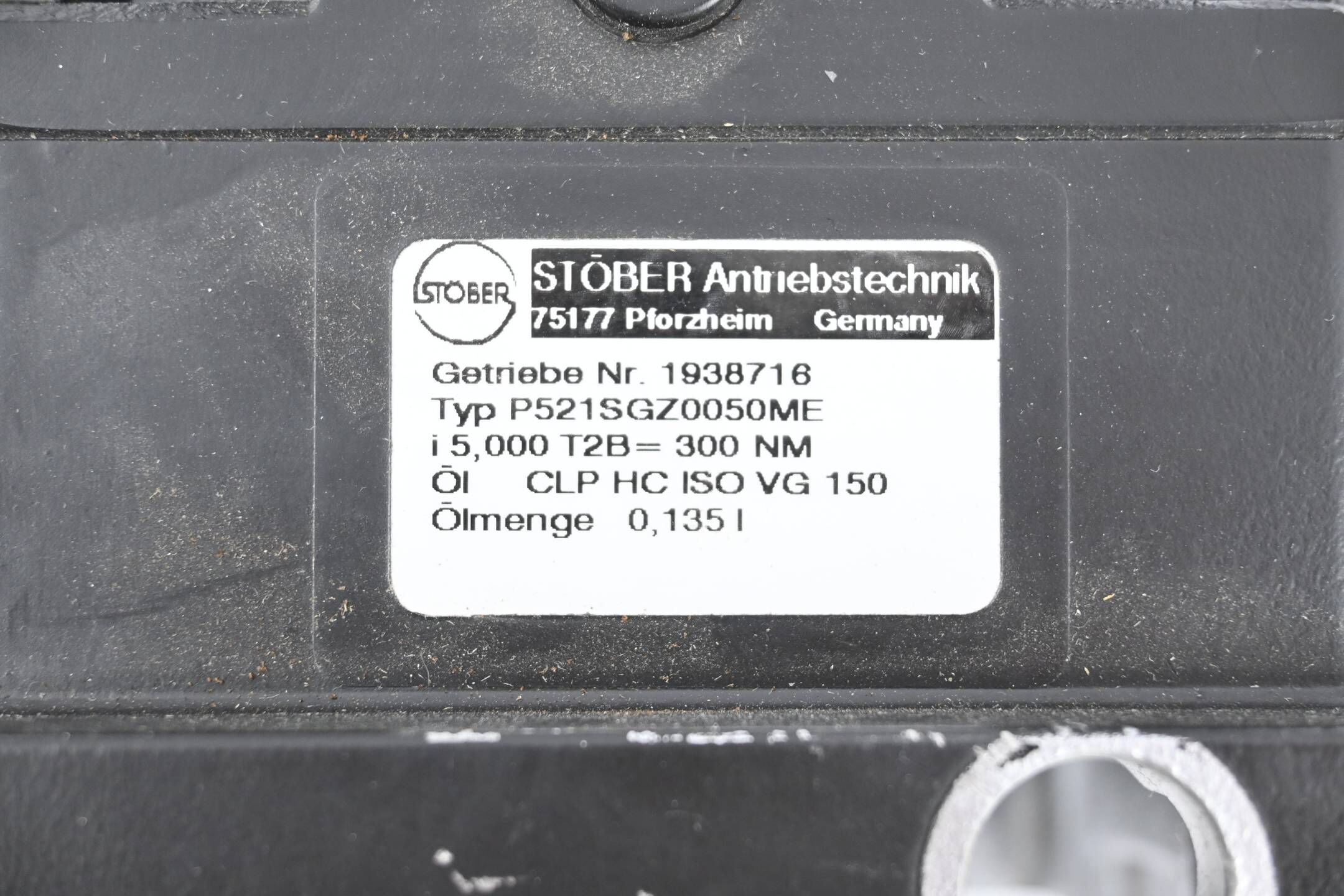 Stöber Antriebstechnik Planetengetriebe P521SGZ0050ME ( i=5 )