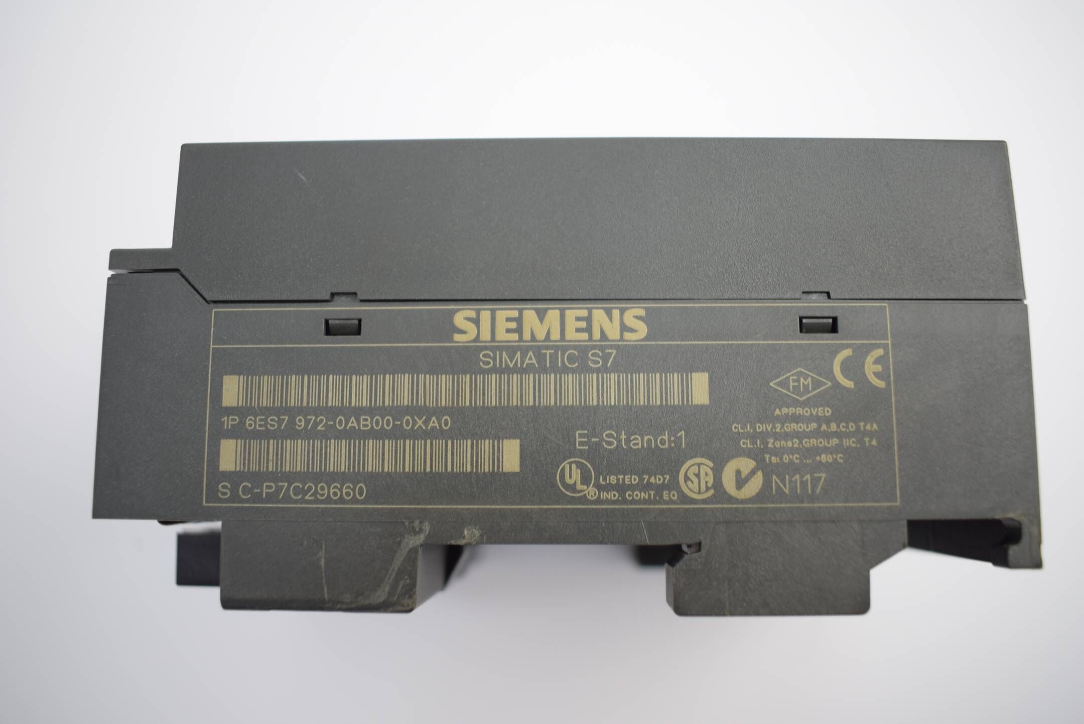 Siemens simatic S7 6ES7 972-0AB00-0XA0 ( 6ES7972-0AB00-0XA0 ) E1