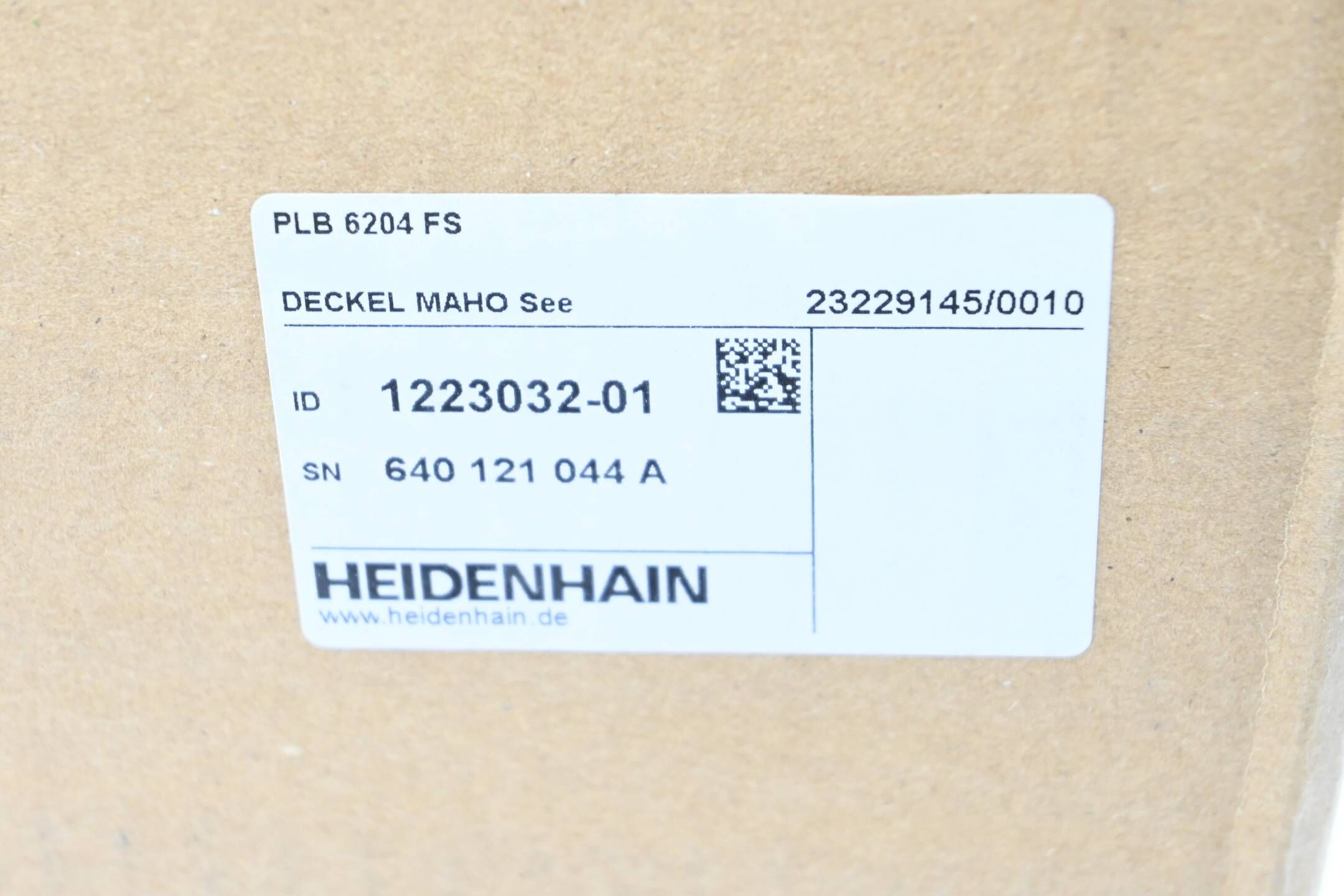 Heidenhain Systemmodul PLB 6204 FS 1223032-01 ( 1223 032-01 )