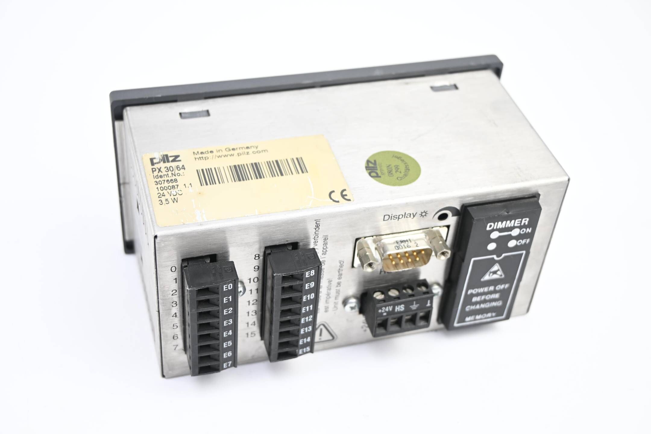 Pilz Anzeige- und Bedienmodul PX 30/64 ( 307668 )