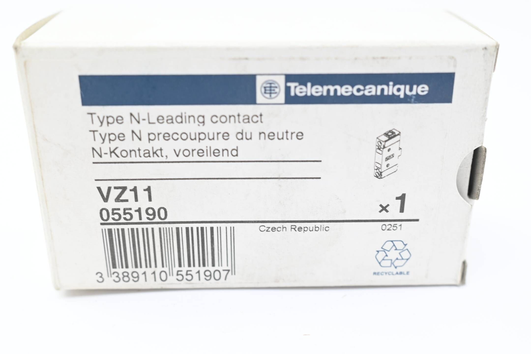 Telemecanique N-Kontakt voreilend VZ11 ( 055190 )