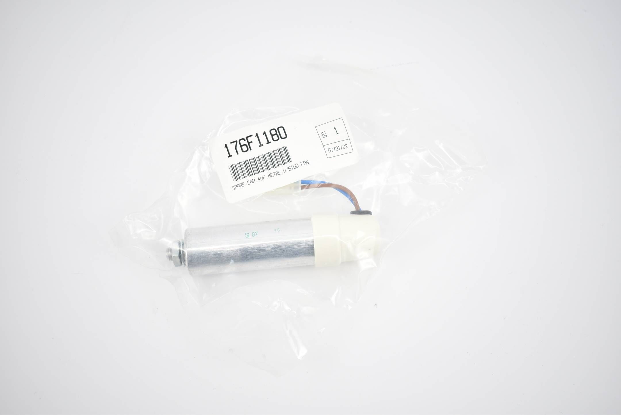 Danfoss Kondensator mit Stecker 4µF 176F1180