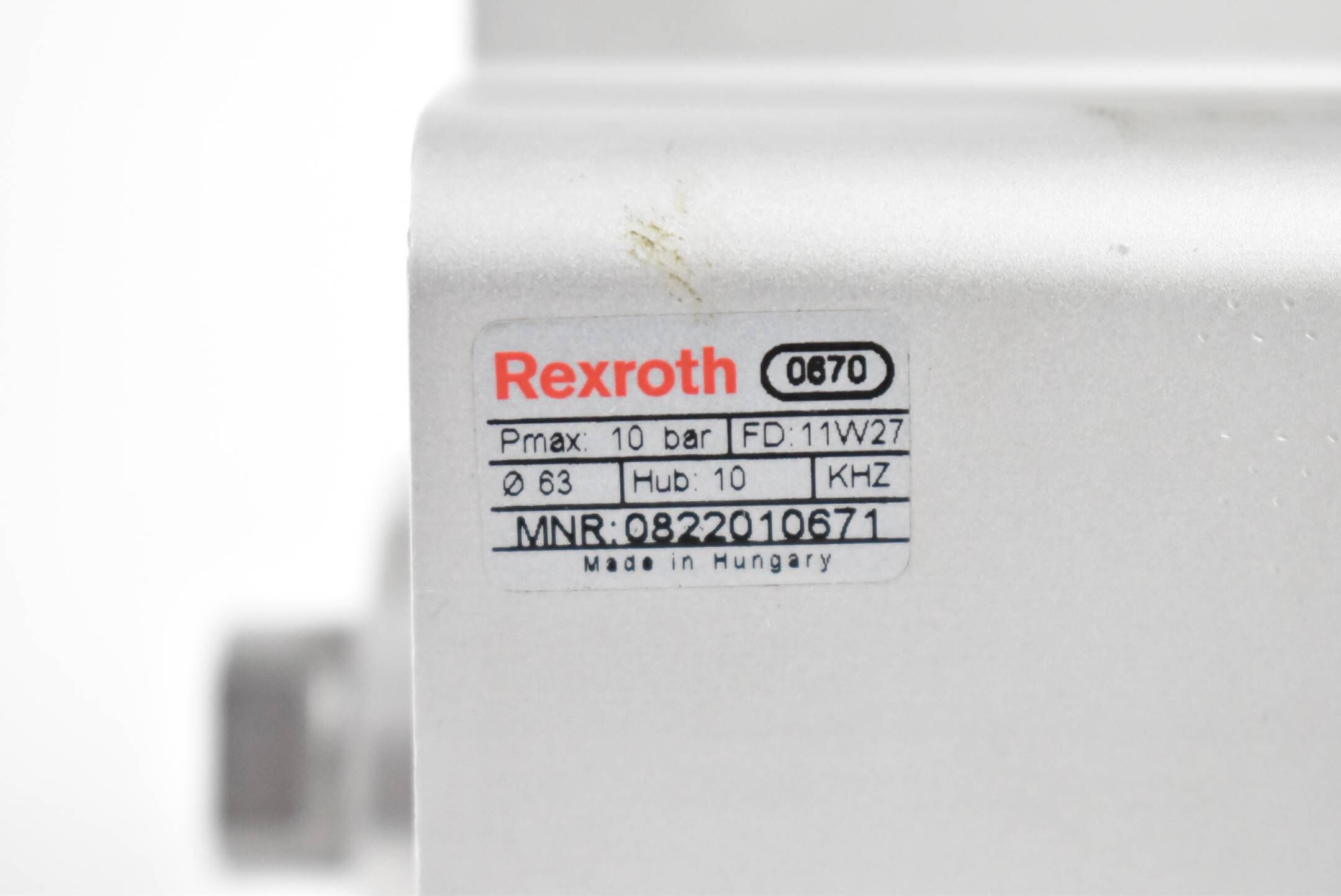Rexroth Pneumatik-Zylinder 0822010671