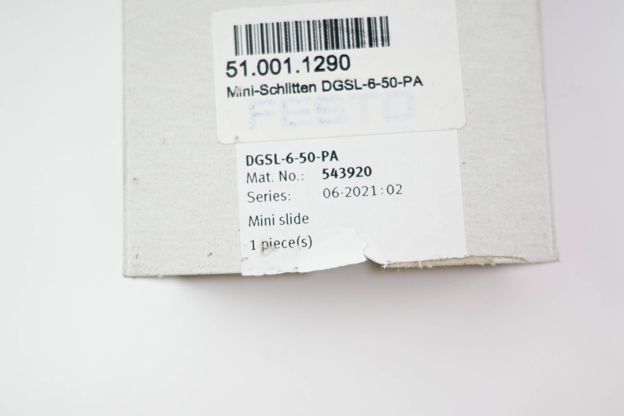 Festo Linearantrieb DGSL-6-50-PA ( 543920 )