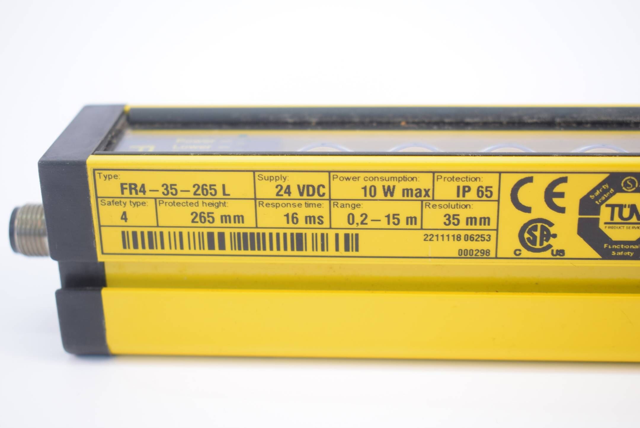 Jokab Safety Sicherheitsvorhang FR4-35-265 L