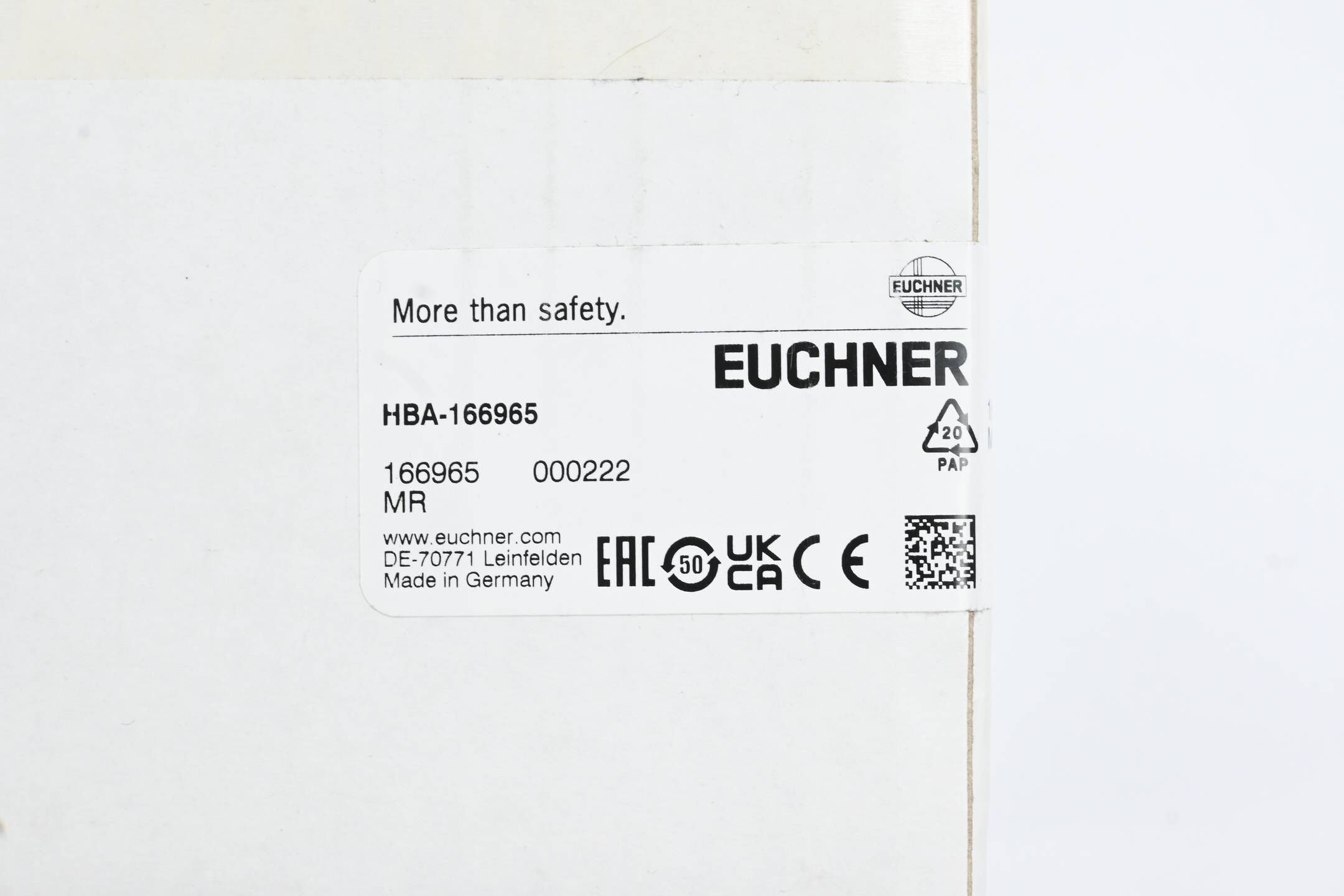 Euchner Handbediengerät HBA-166965