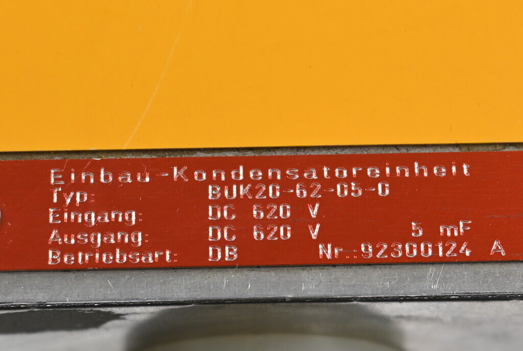 Baumüller Einbau-Kondensatoren Einheit BUK20-62-05-0