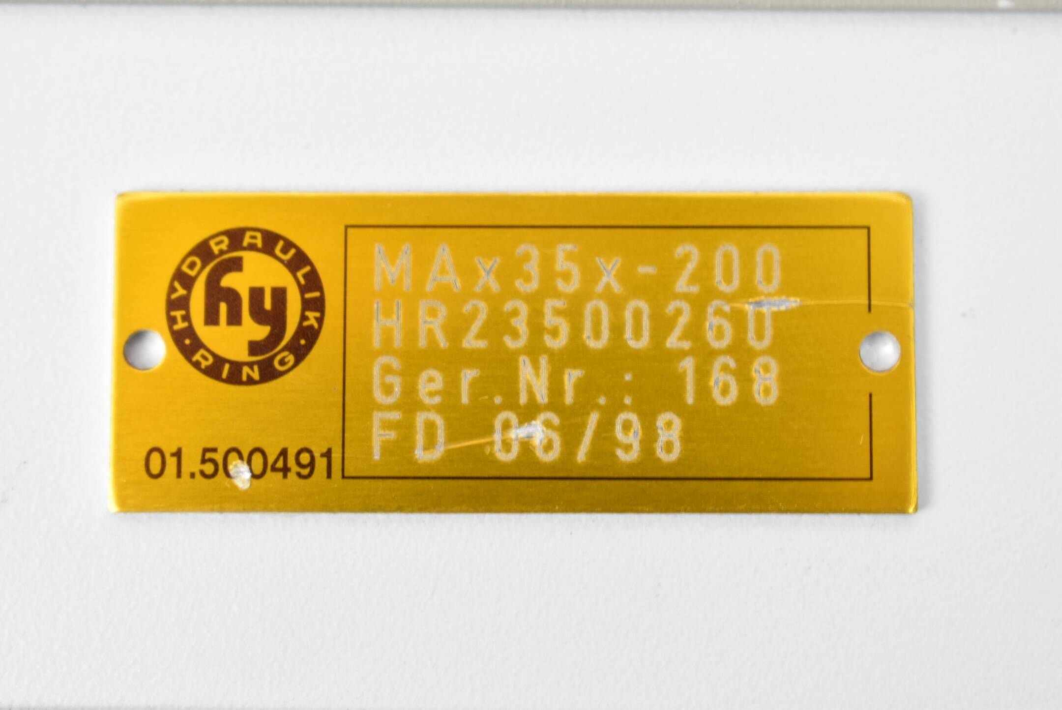 Hydraulik Ring HR23500260 inkl. Karten Parker VRD 350 + HR 23500260 + HR 2350061