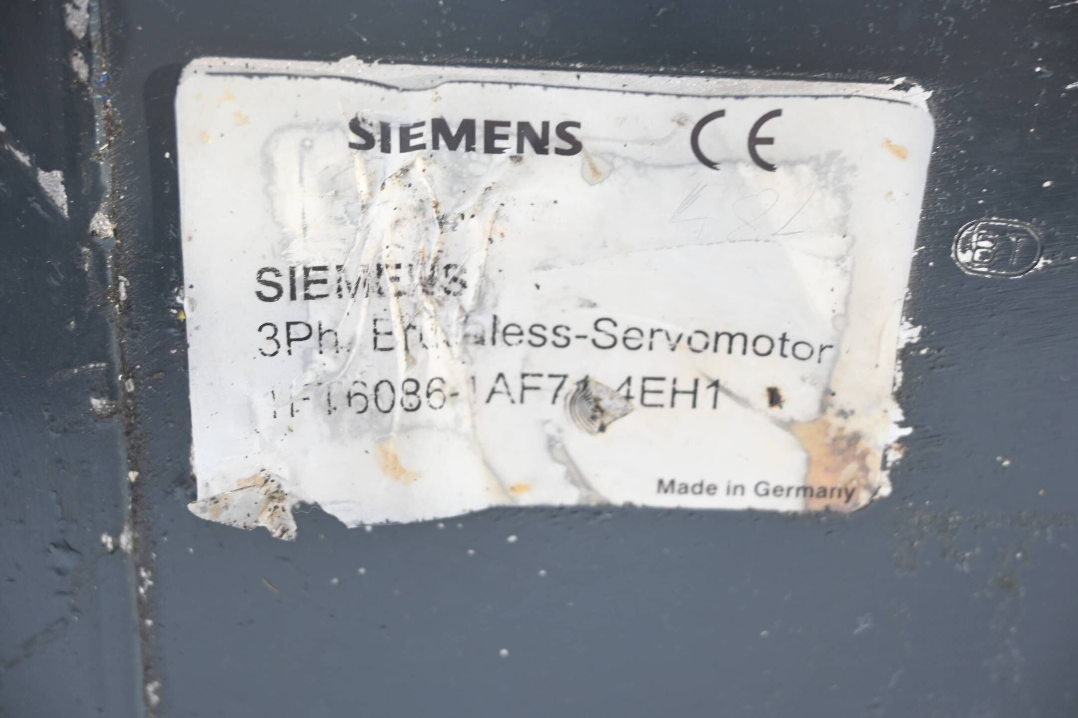 Siemens Simotics S Synchronservomotor 1FT6086-1AF71-4EH1 ( 1FT6 086-1AF71-4EH1 )