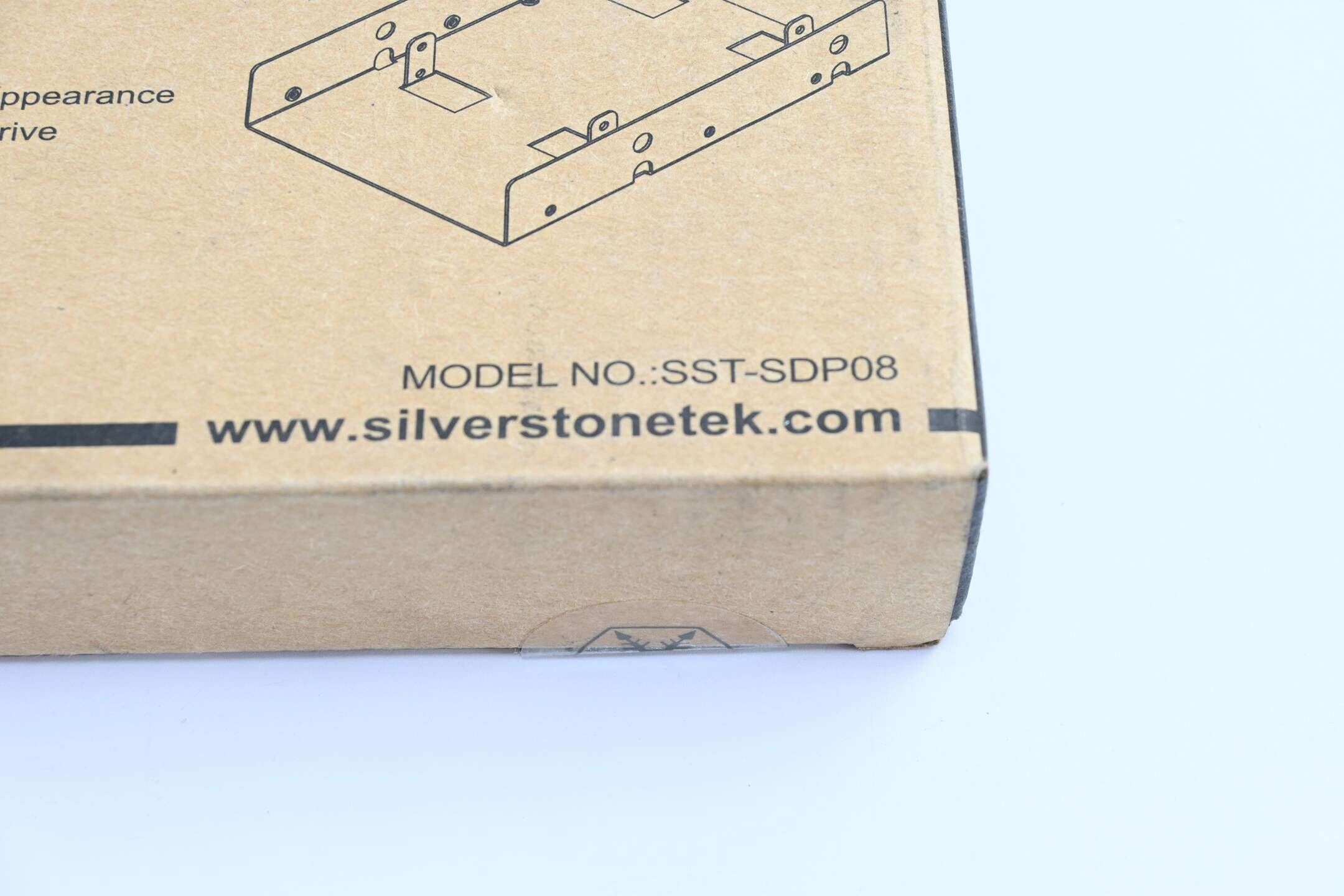 Silverstone 3.5" zu 2.5" bay converter SST-SDP08 