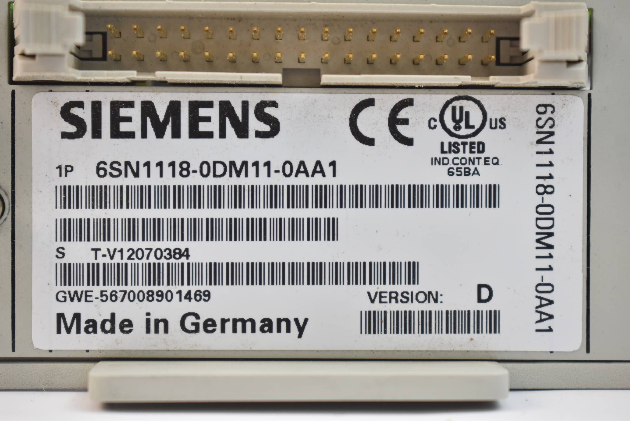 Siemens Simodrive 611-D Regeleinschub 6SN1 118-0DM11-0AA1 ( 6SN1118-0DM11-0AA1 )