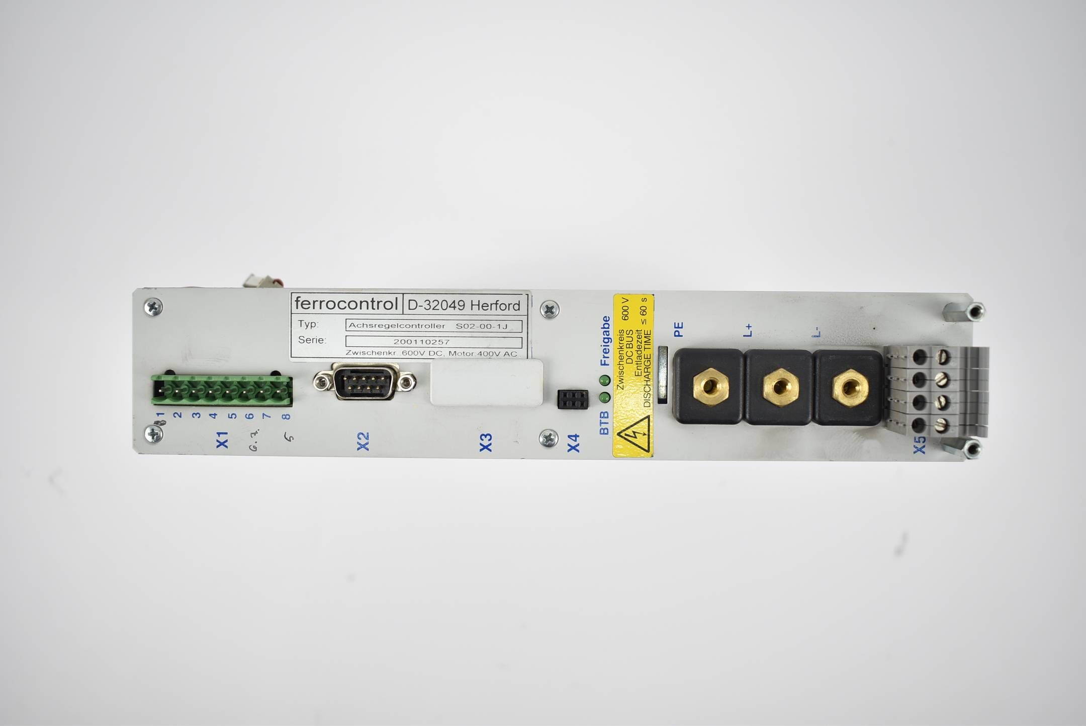 DEFEKT Ferrocontrol Achsregelcontroller S02-00-1J