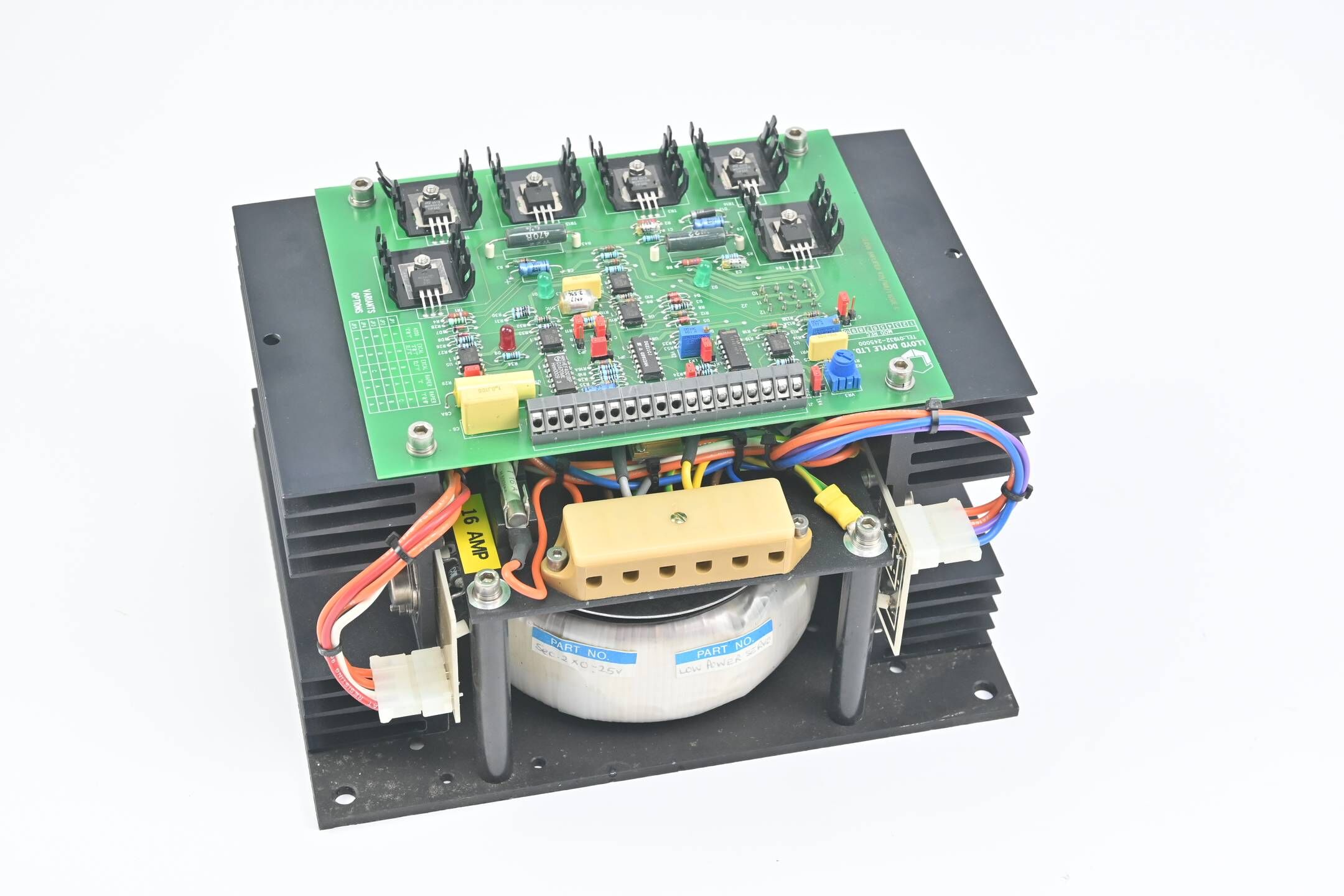 Lloyd Doyle LTD. Servo Amplifier 429/100/1 Ausgabe C