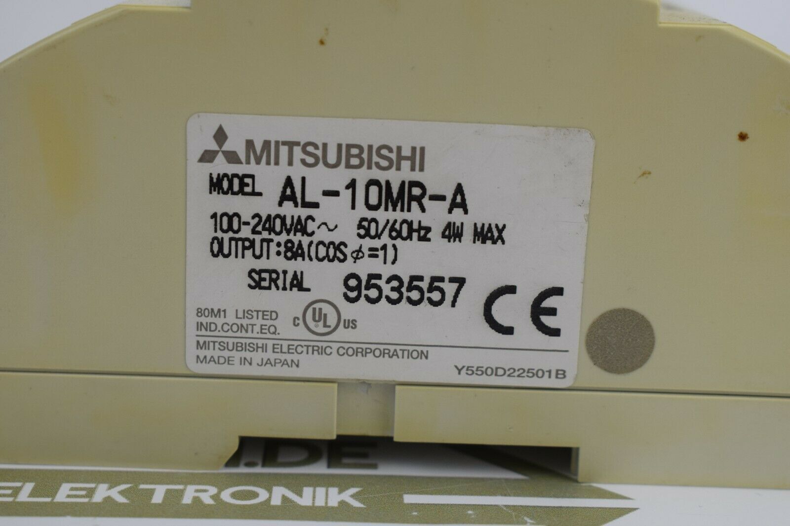 Mitsubishi Electric Programmable Controller AL-10MR-A