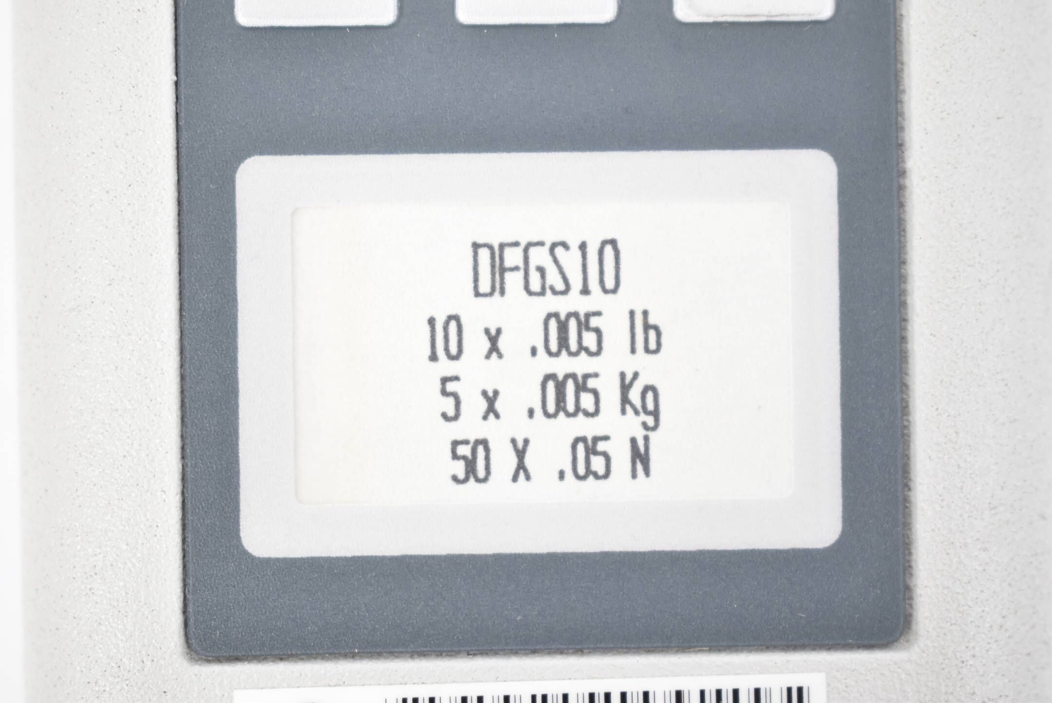 Ametek Chatillon Kraftmessgerät DFGS10