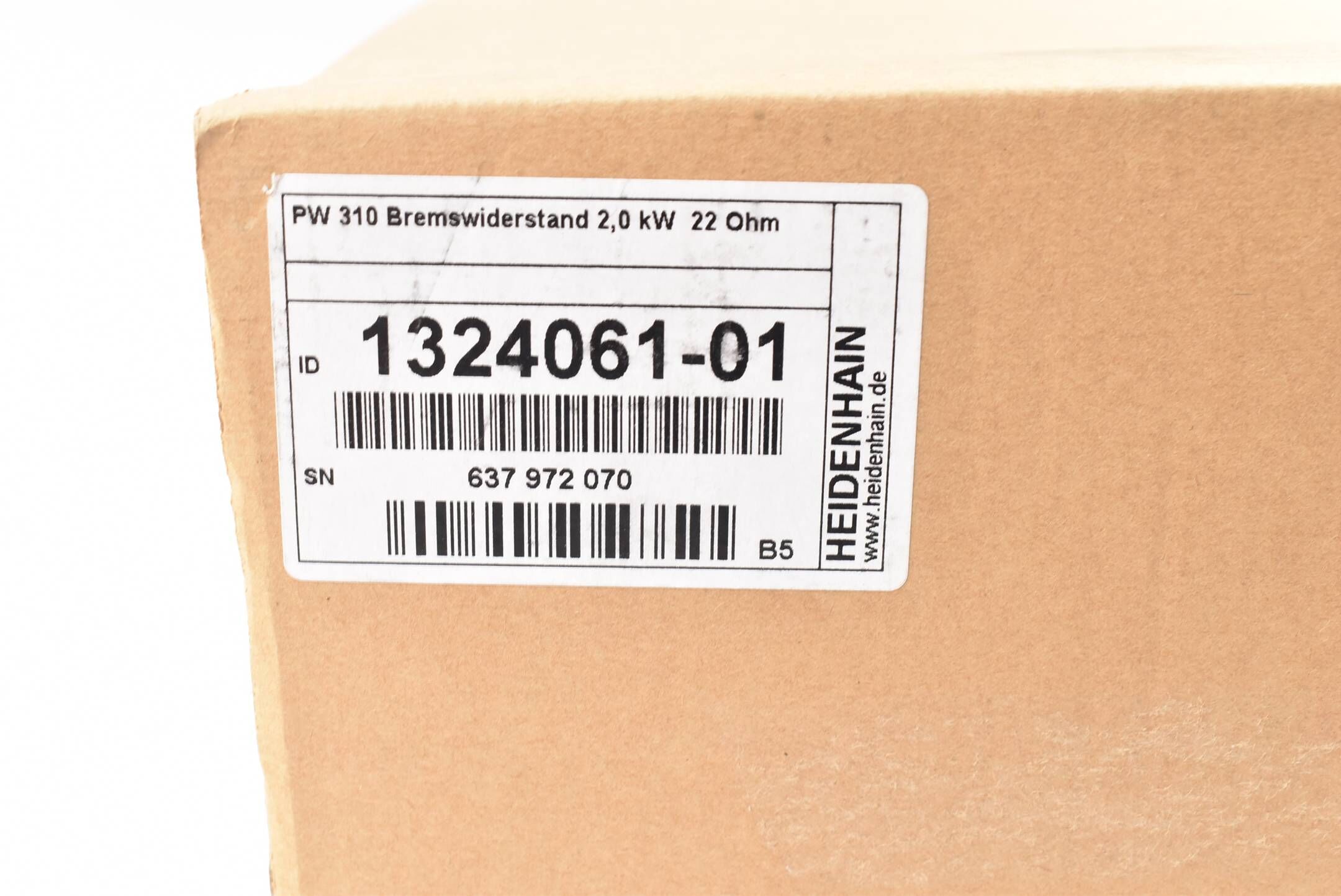 Heidenhain Bremswiderstand für Umrichter PW310 ( 1324061-01 ) Ver. B5
