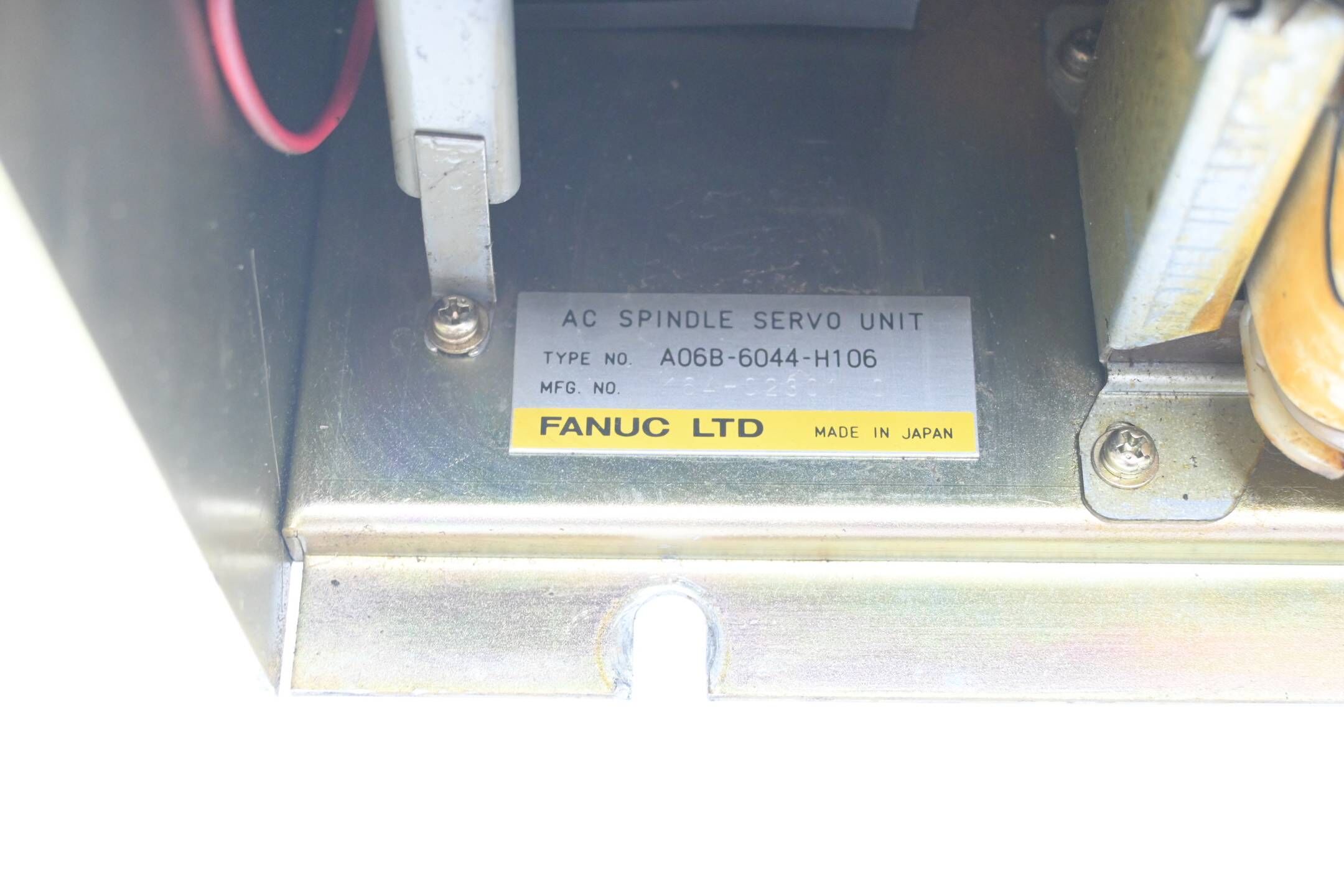 Fanuc AC Spindle Servo Unit A06B-6044-H106