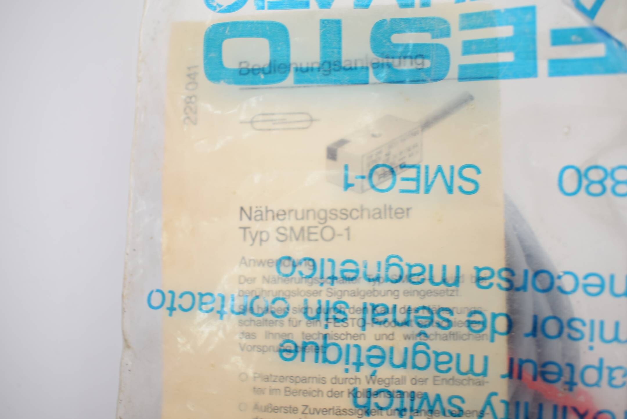 Festo Pneumatic Näherungsschalter SMEO-1