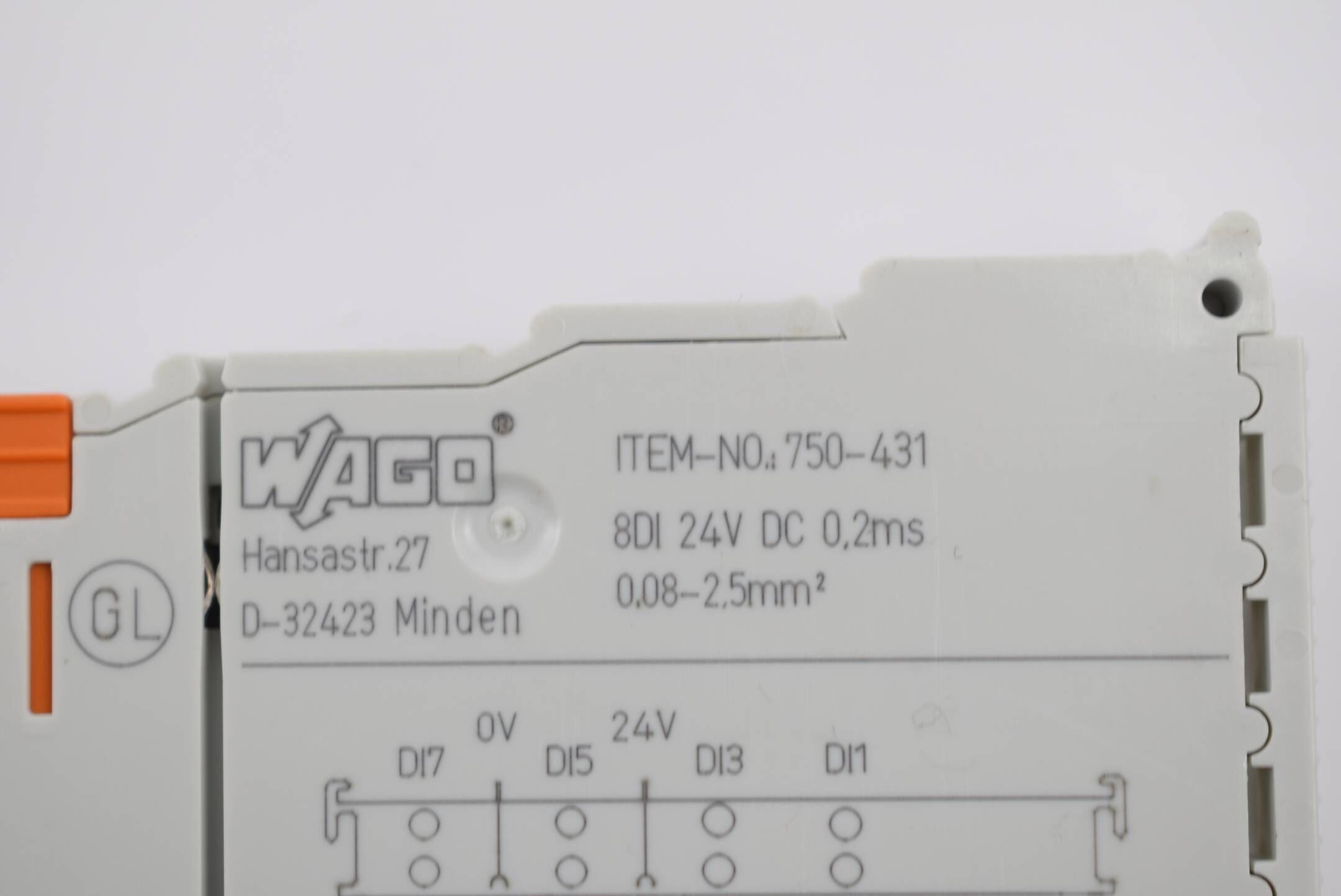 Wago Busklemme 750-431